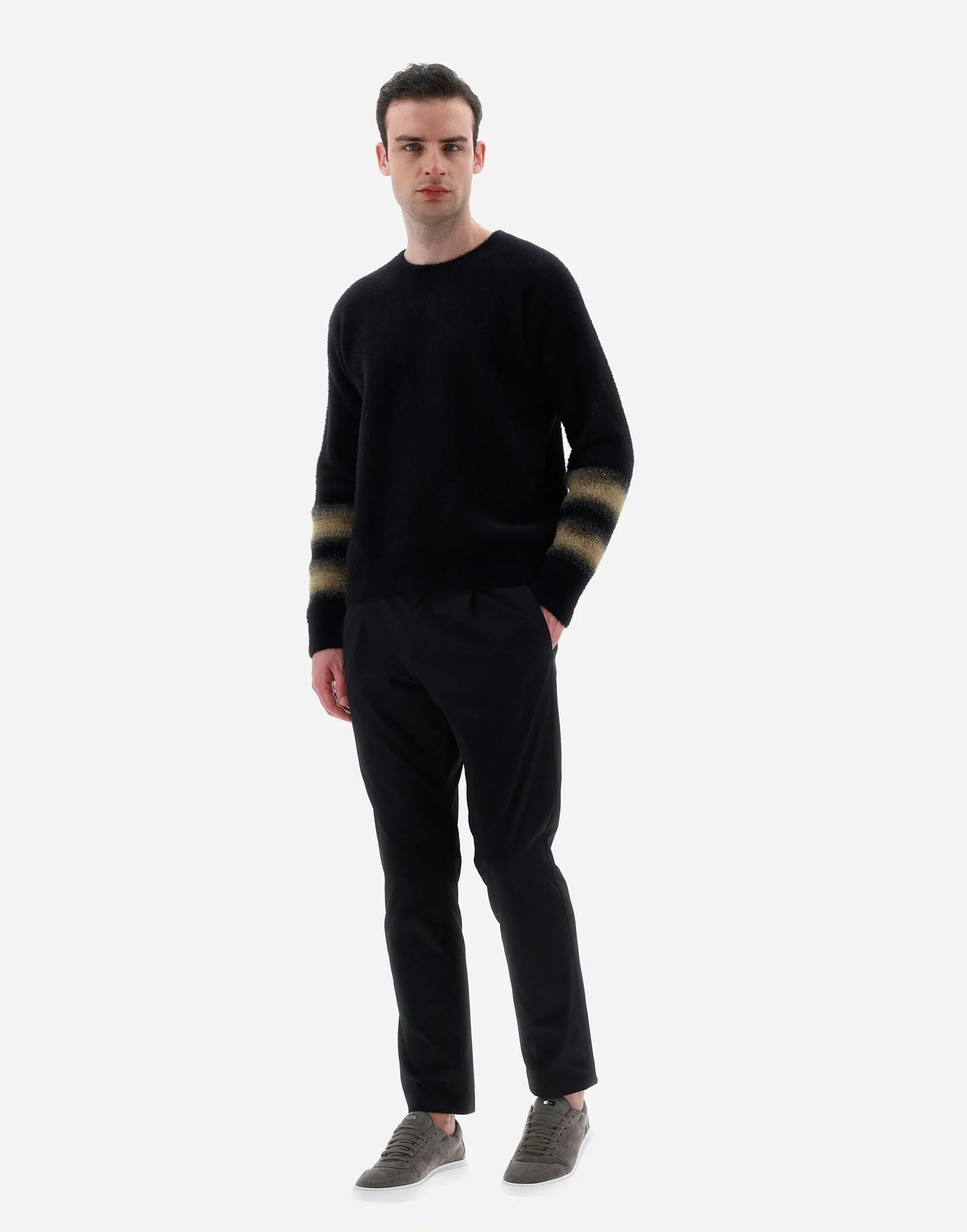 HERNO MEN'S SWEATER MG000108U-76029-9300 NWT - Image 2