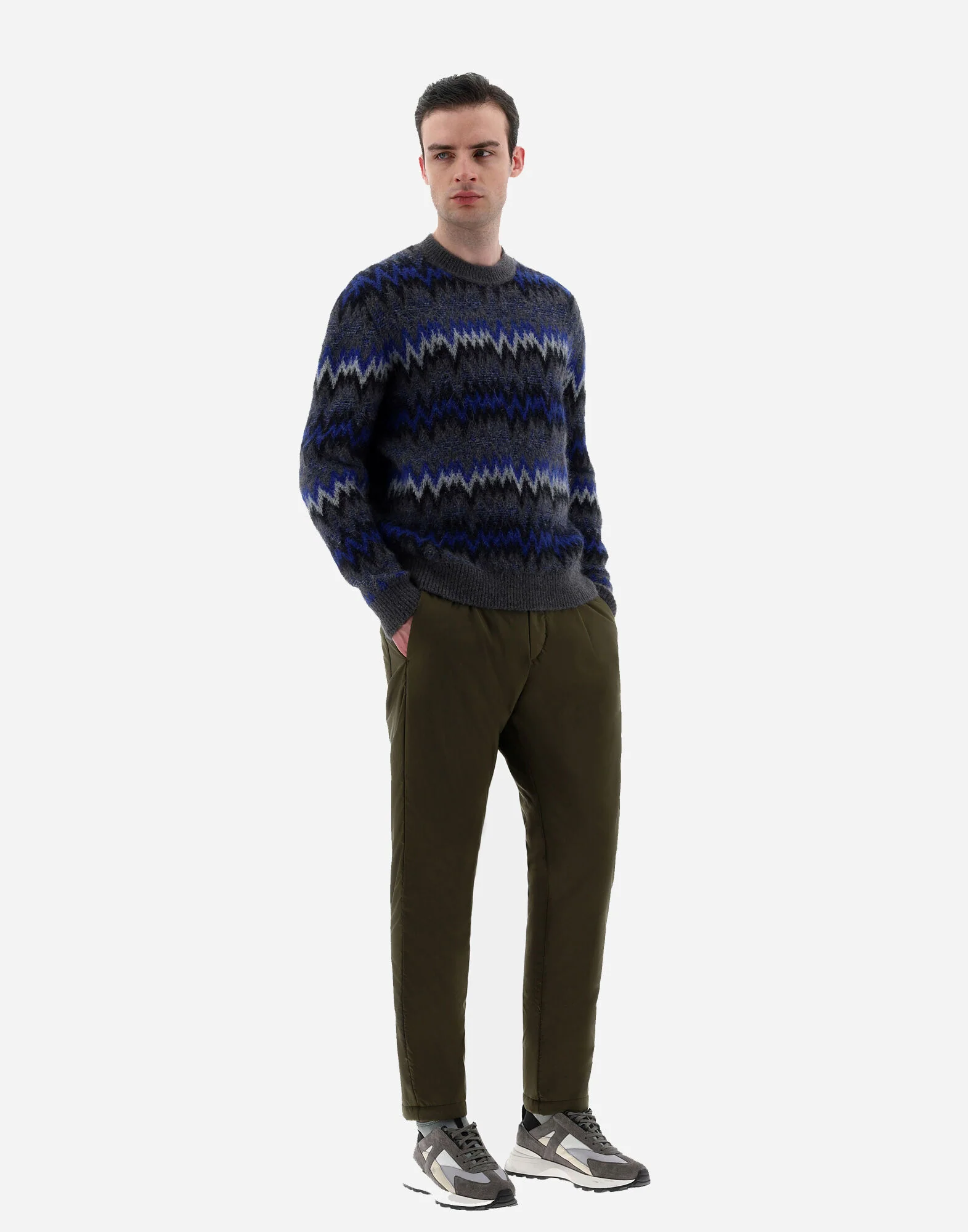 HERNO MEN'S SWEATER MG000109U-76028-9460 NWT - Image 2