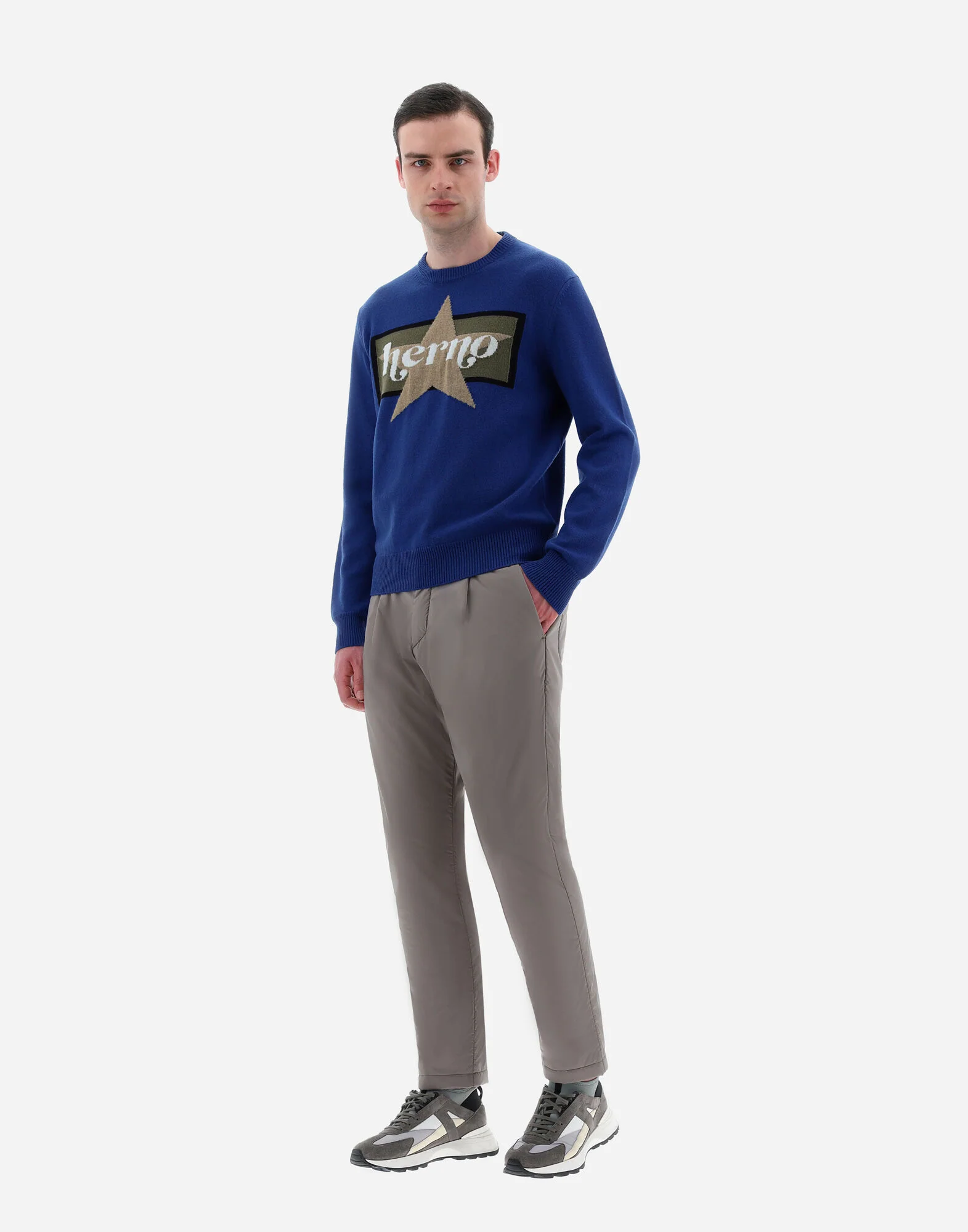 HERNO MEN'S SWEATER MG000116U-70163-9243 NWT - Image 2
