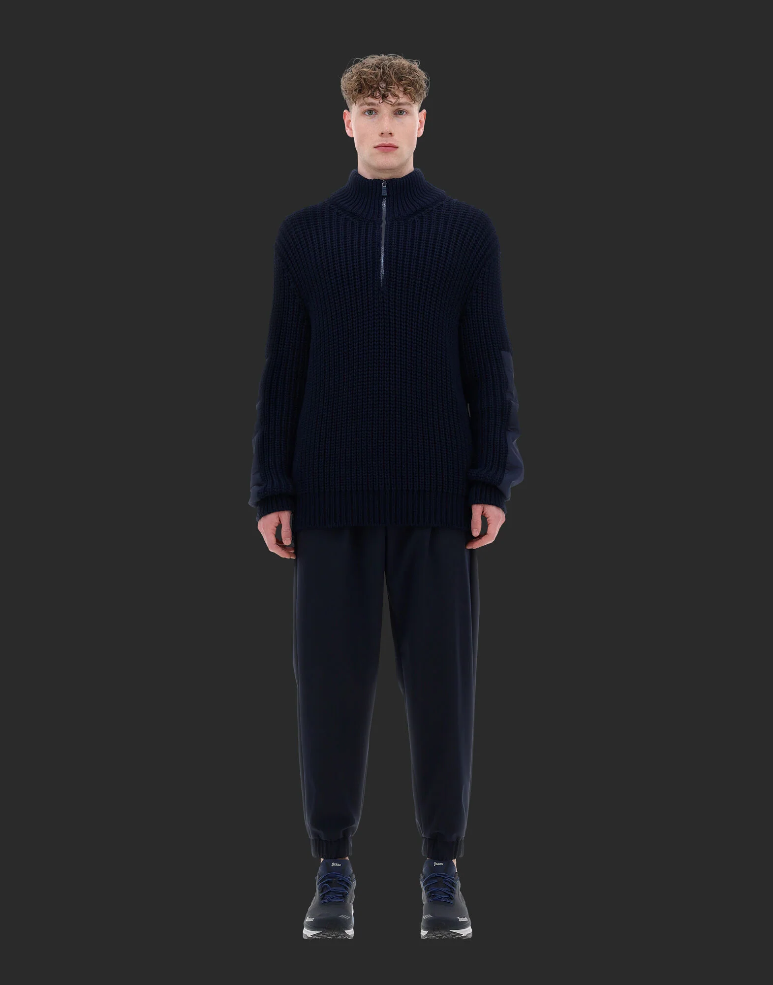 HERNO MEN'S SWEATER ML00002UL-76027-9200 NWT - Image 5