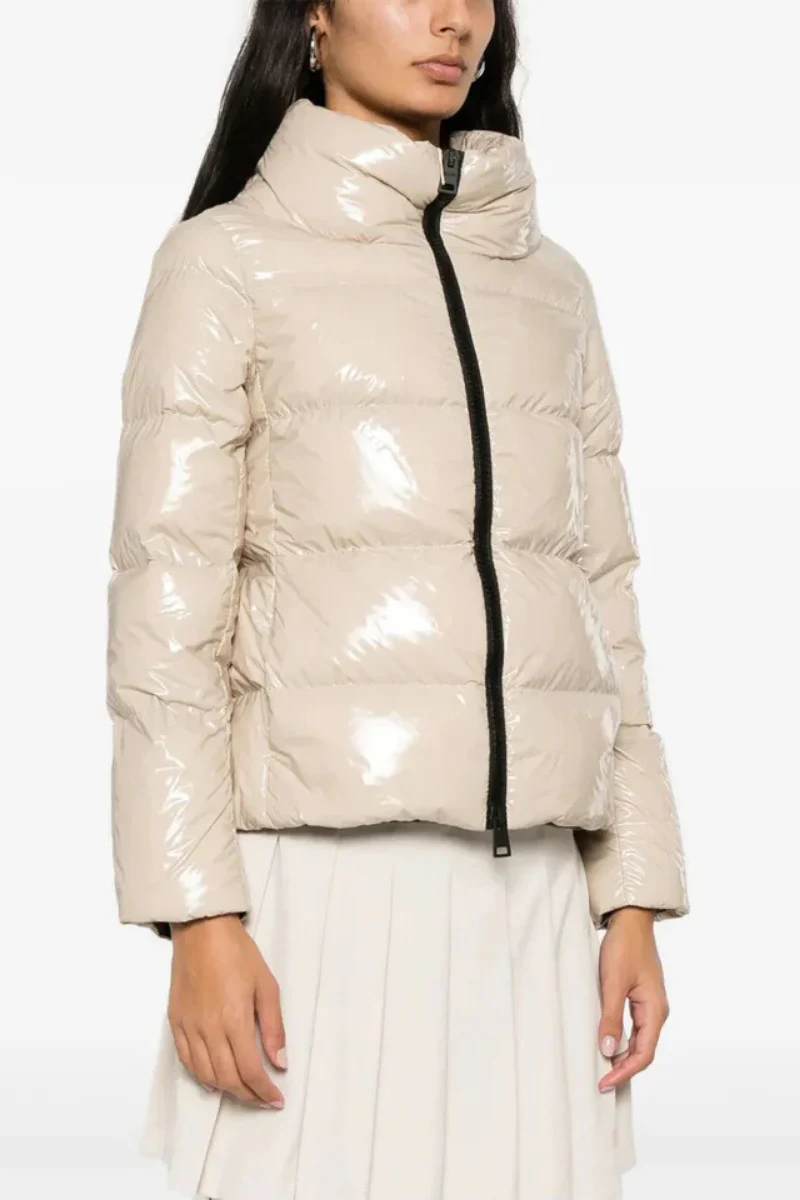 Herno Woman's Slit Cuff Puffer Jacket - Image 2