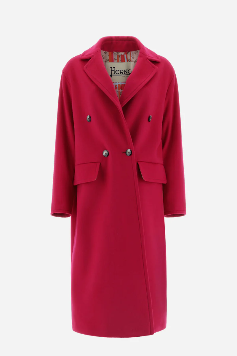 Herno Women Fuchsia
Coat In Luxury Wool