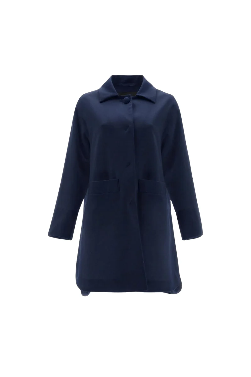 Herno Women Jacket Gc000390D-12163 Navy