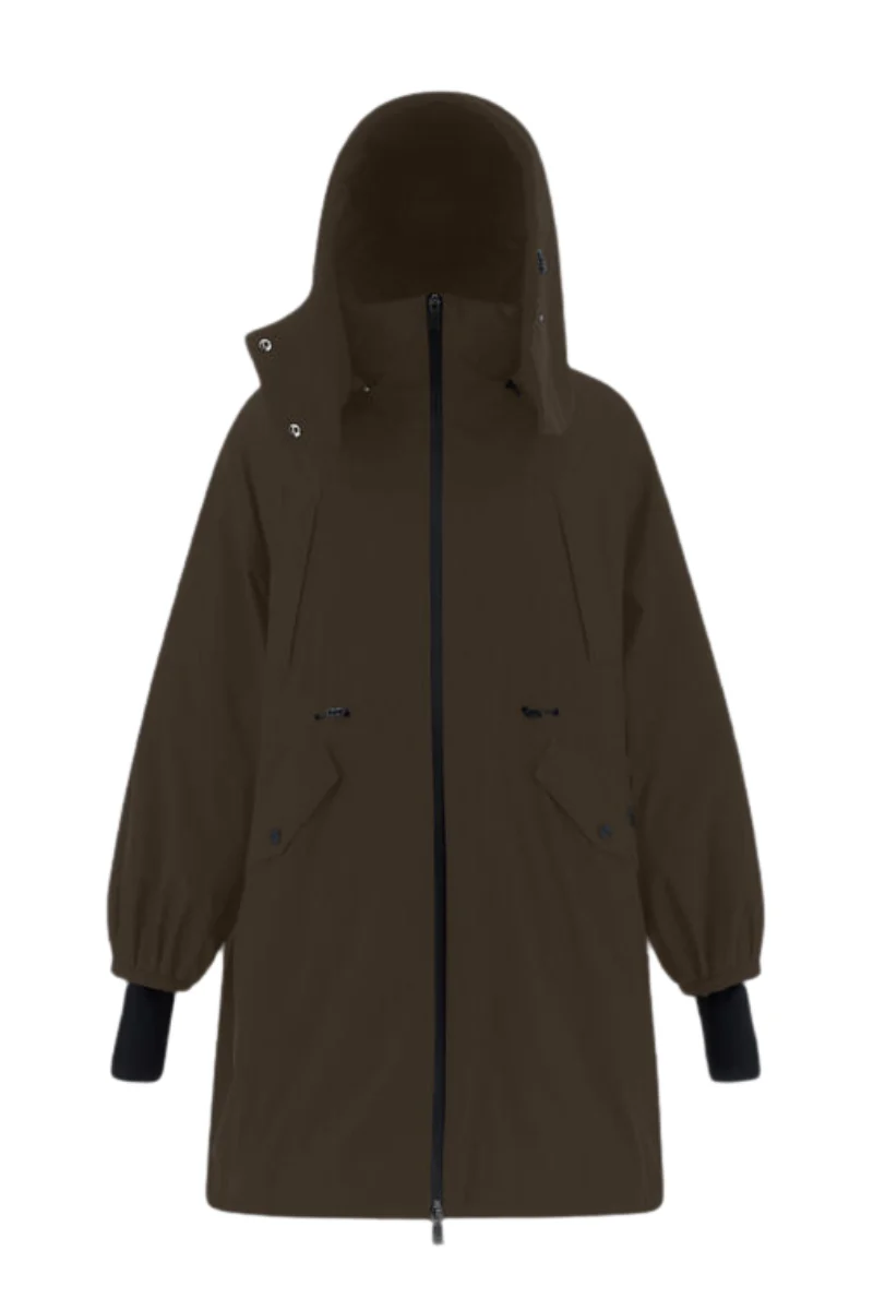 Herno Women's Laminar Jacket In GORE-TEX In Olive