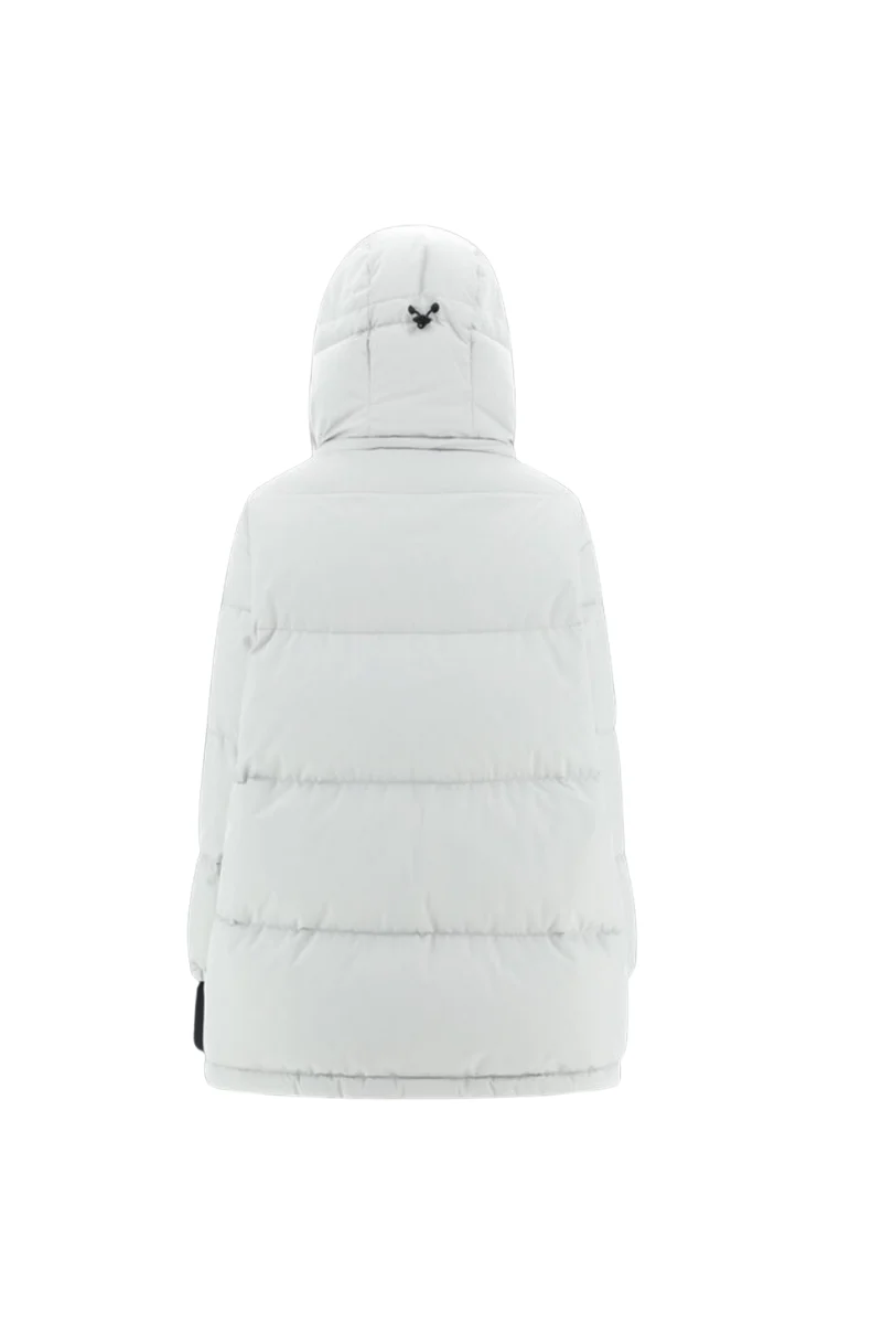 Herno Women's Laminar Oversize Gore-Tex Windstopper Coat Ice - Image 2