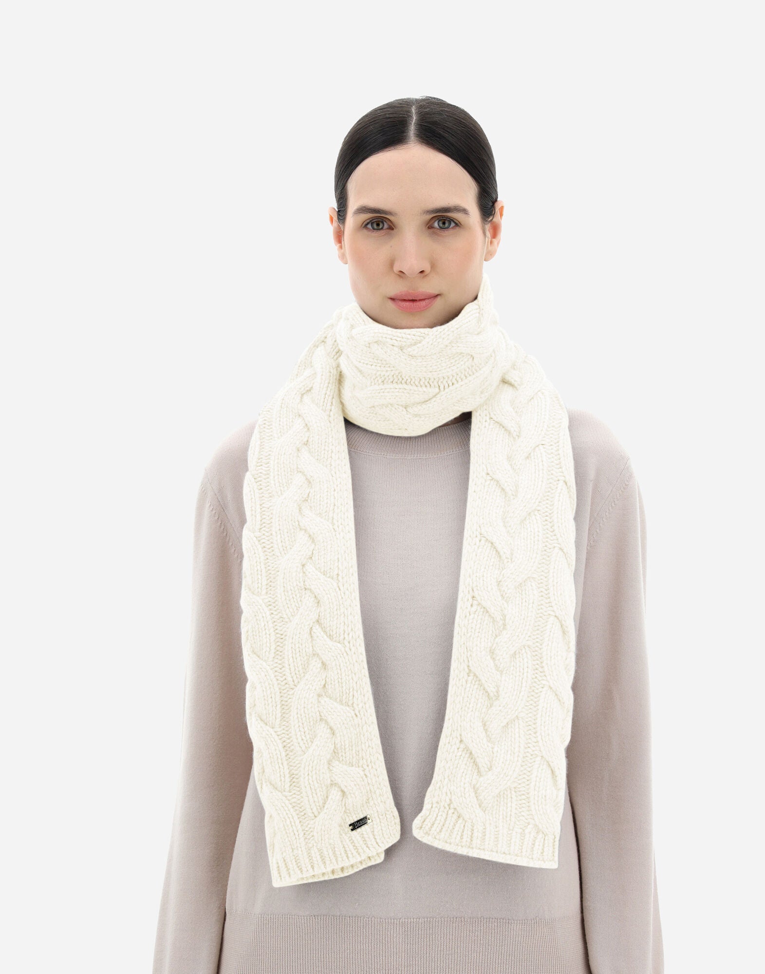 HERNO WOMEN'S SCARF SCP00003D-70160-1010 NWT - Image 5