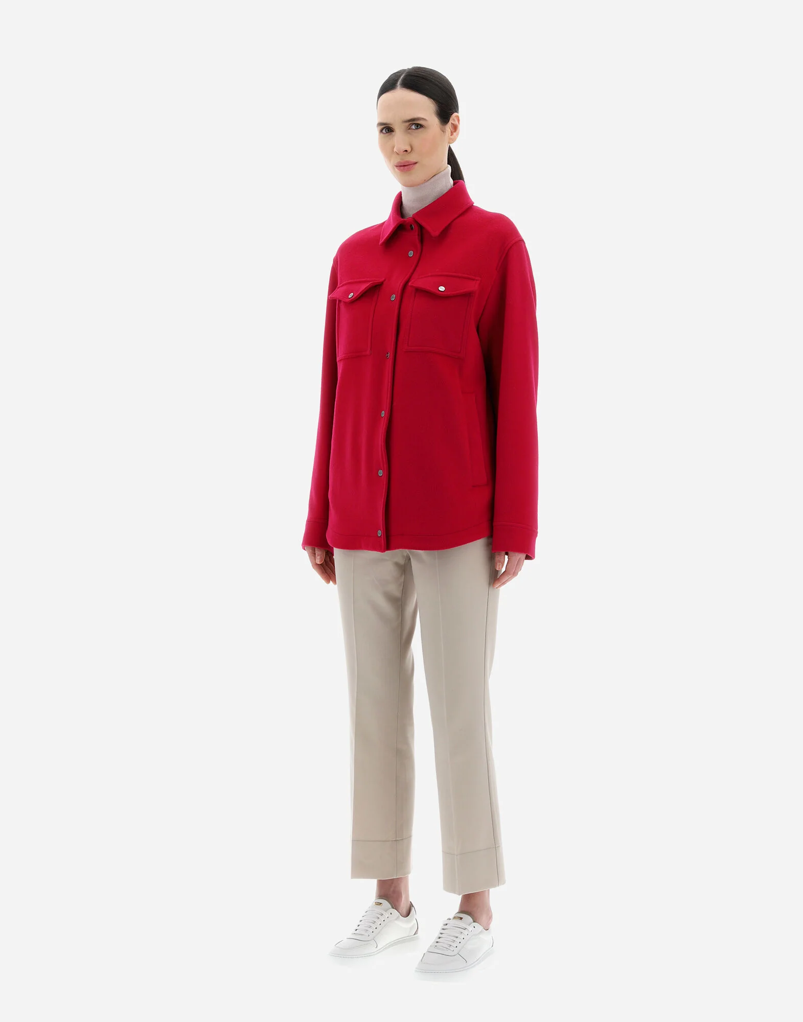 HERNO WOMEN'S SHIRT GI000211D-33313-4225 NWT - Image 6