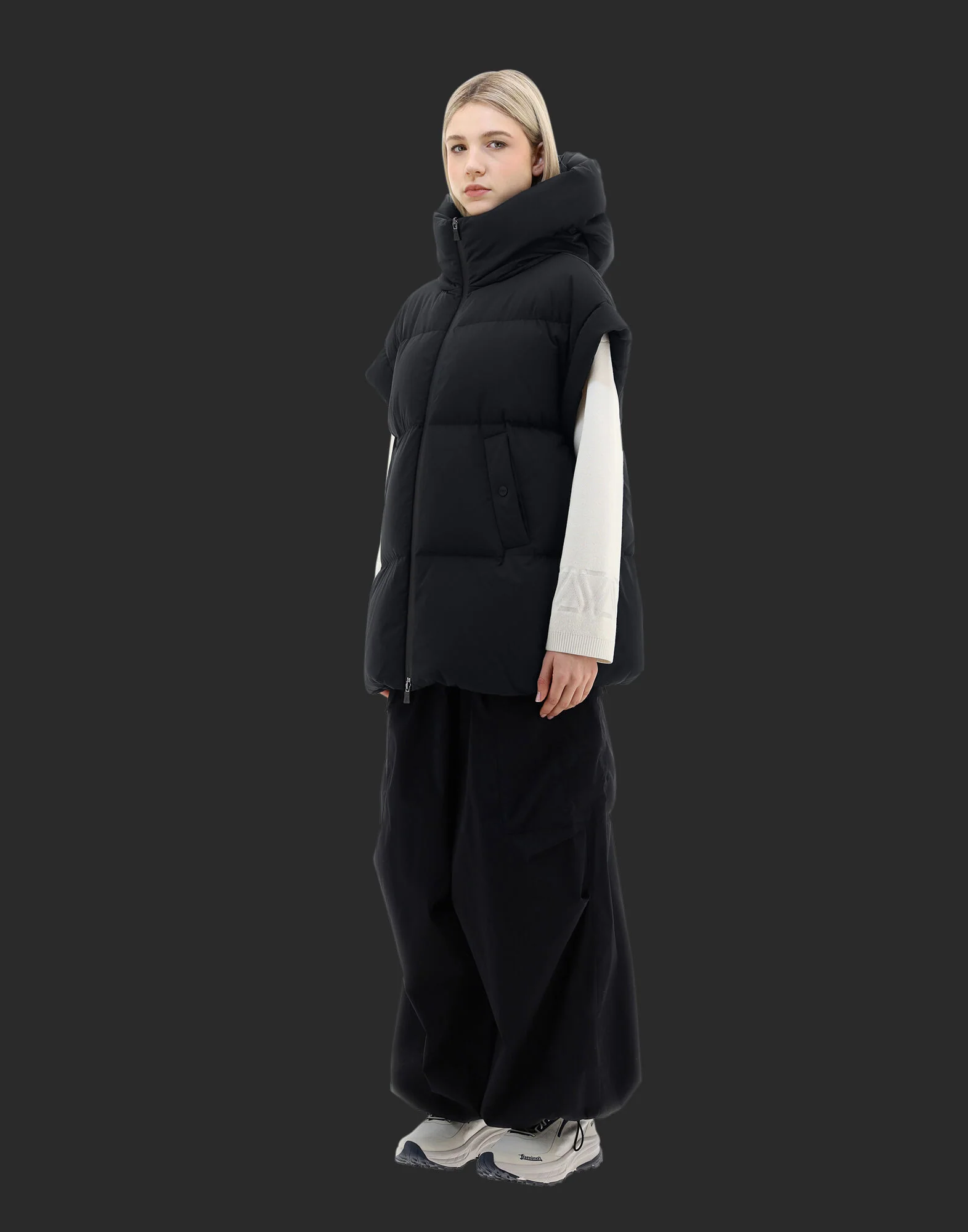 HERNO WOMEN'S VEST PI00320DL-12542-9300 NWT - Image 6