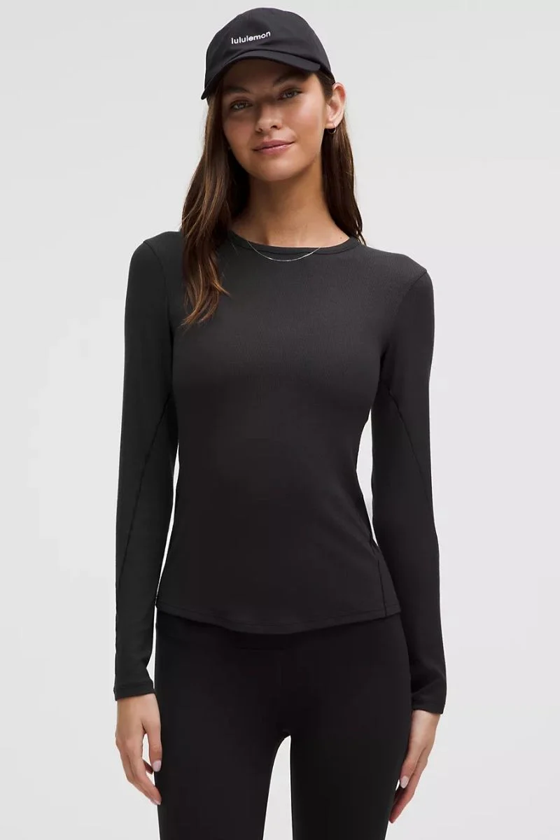 Lululemon Hold Tight Long Sleeve _ Black