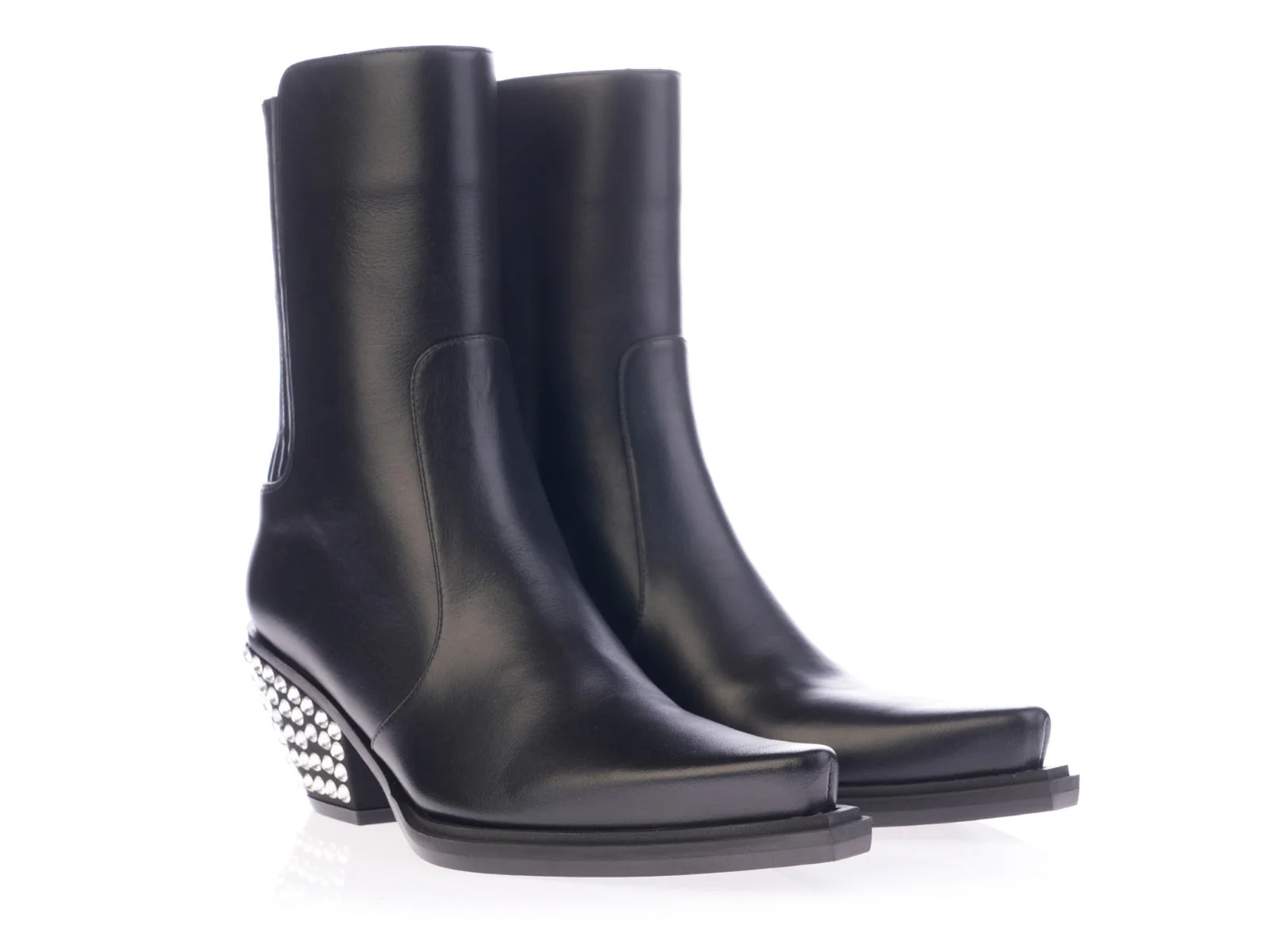 Giuseppe zanotti texan Ankle boots in black leather - Image 2