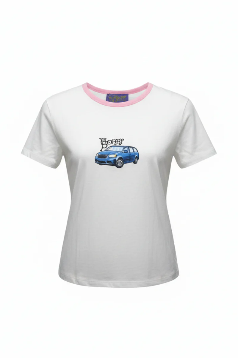 I'm Sorry by Petra Collins Car Print White T-Shirt