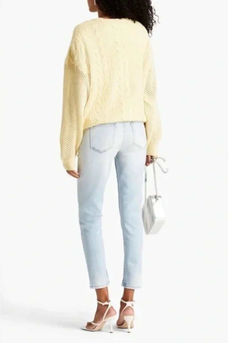IRO Bleached Mid-Rise Skinny Jeans - Image 3