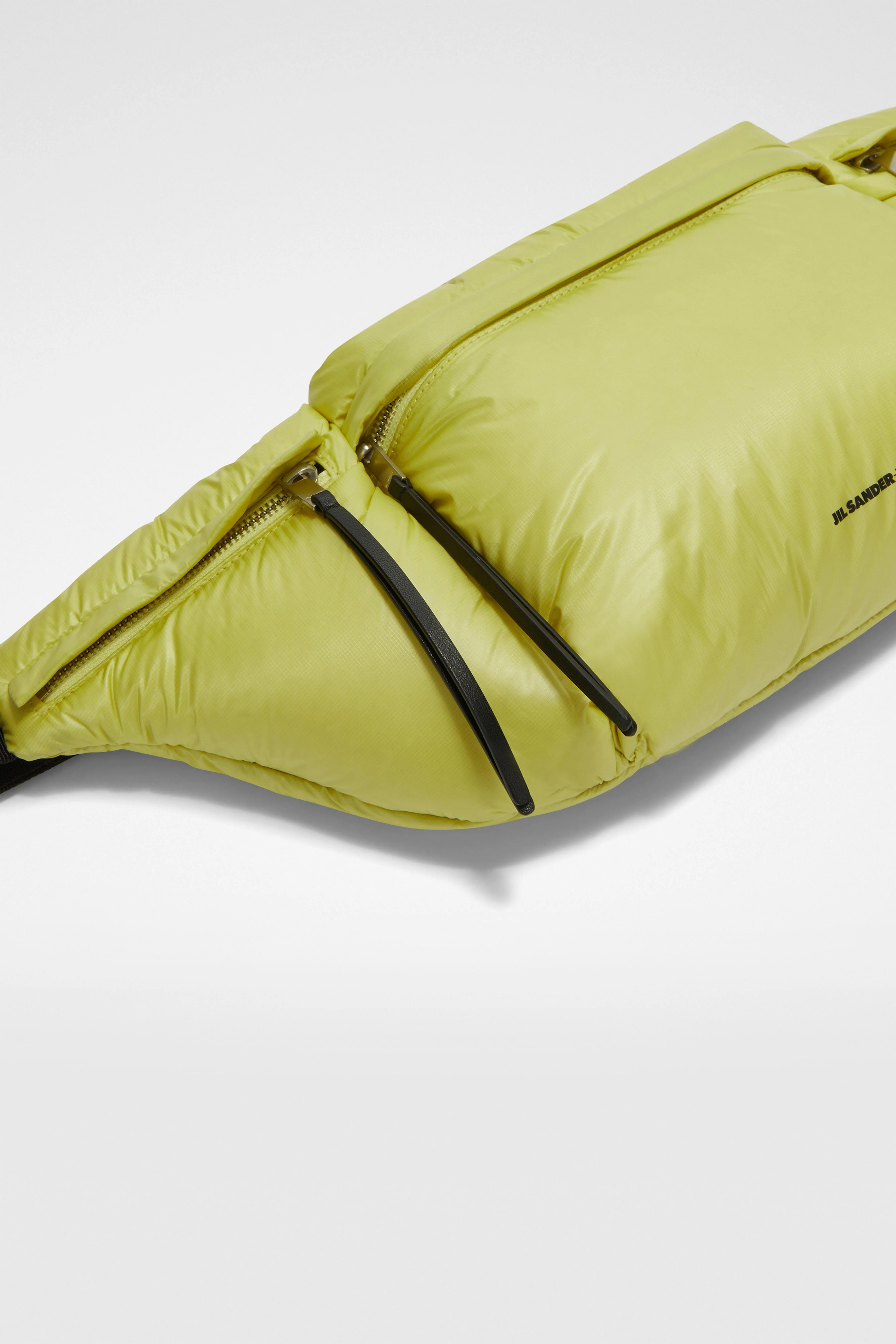 JIL SANDER WOMEN'S ACID GREEN PADDED POUCH BAG - Image 3