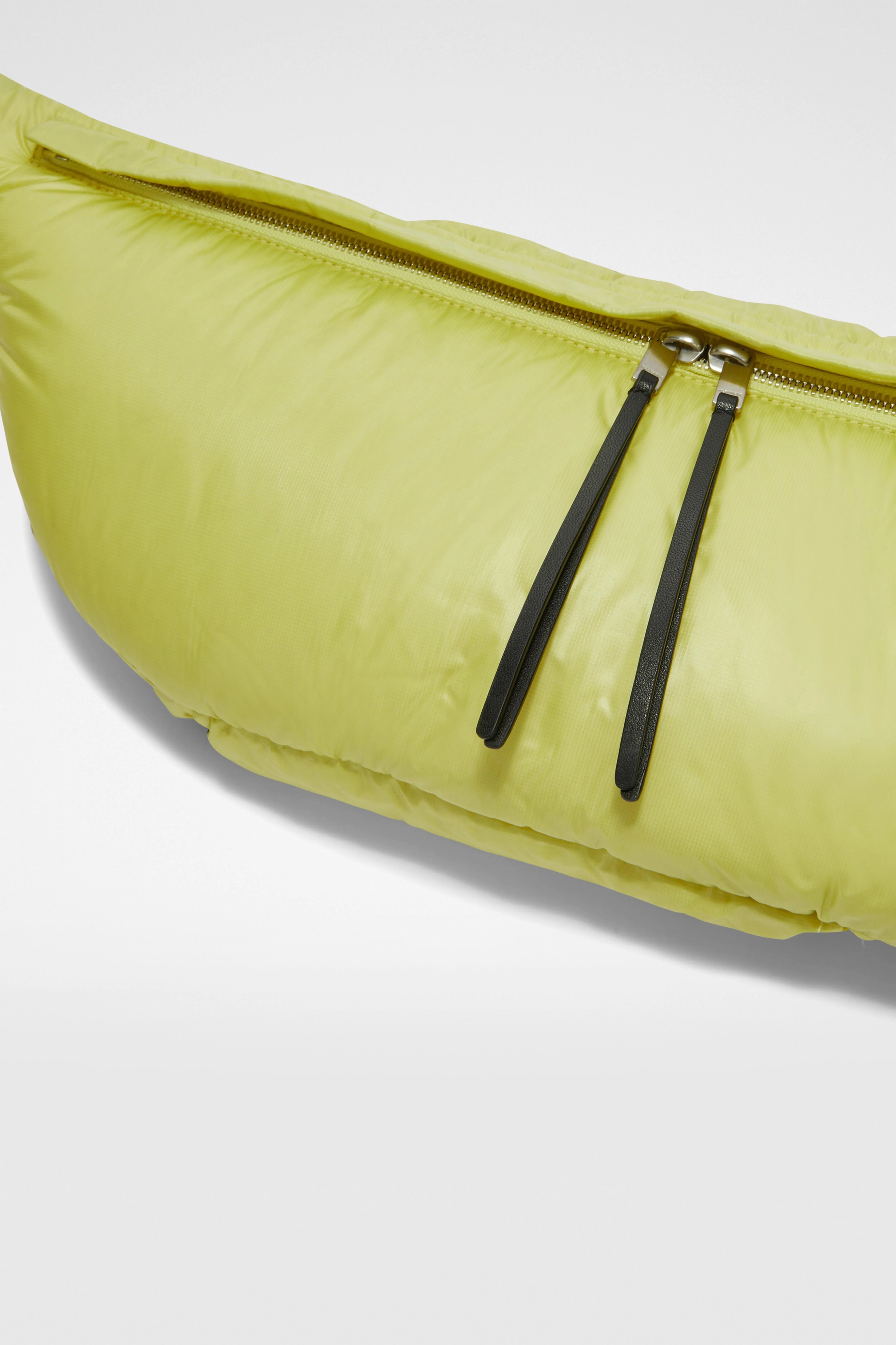 JIL SANDER WOMEN'S ACID GREEN PADDED POUCH BAG - Image 4