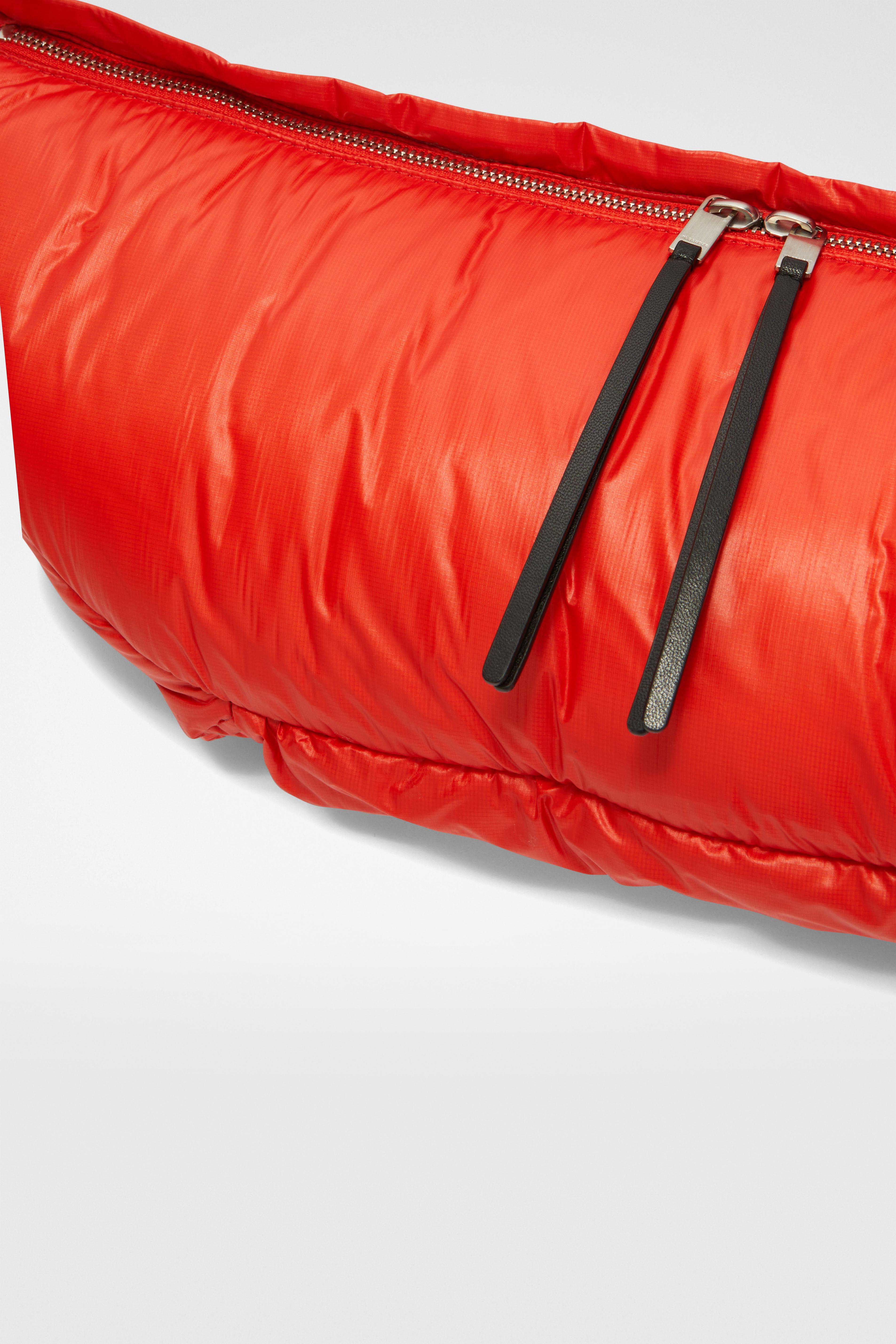 JIL SANDER WOMEN'S POPPY RED PADDED POUCH BAG - Image 4