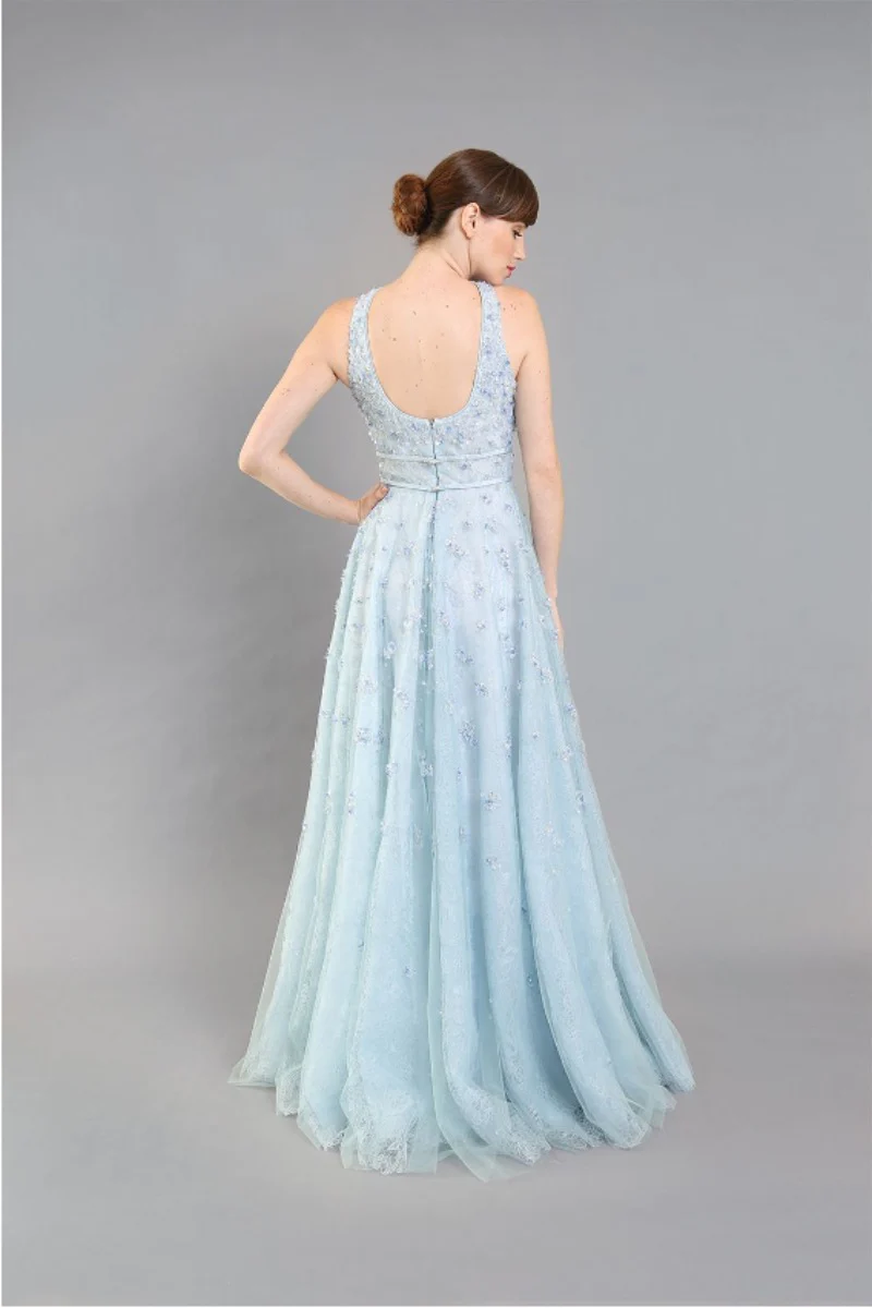 Jill beaded lace tank gown
S17-1353 - Image 2