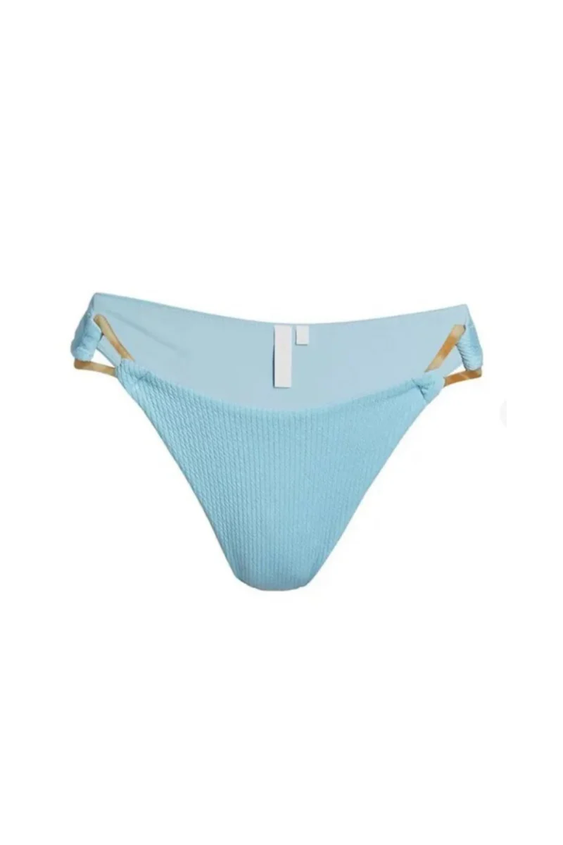 Jonathan Simkhai Horrizon Bikini Bottom In Blue