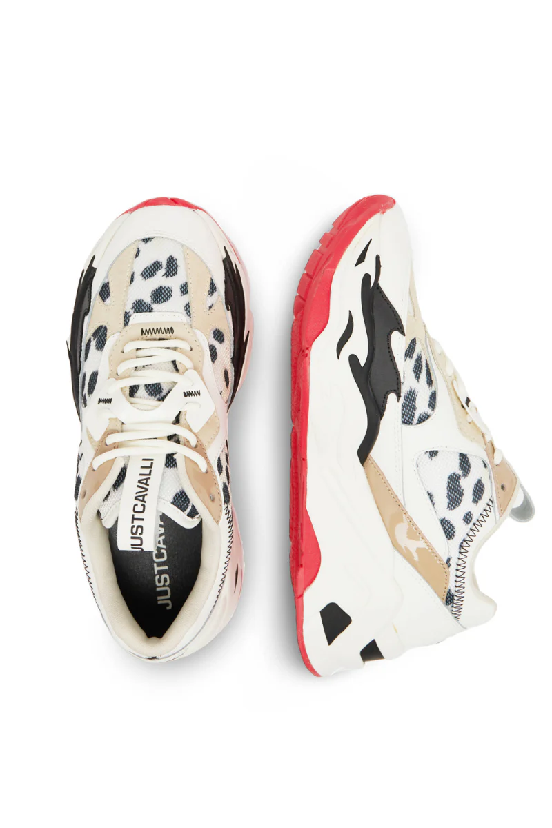 Just Cavalli Sneakers Athletics Track Shoes S08WS0168 - Image 3