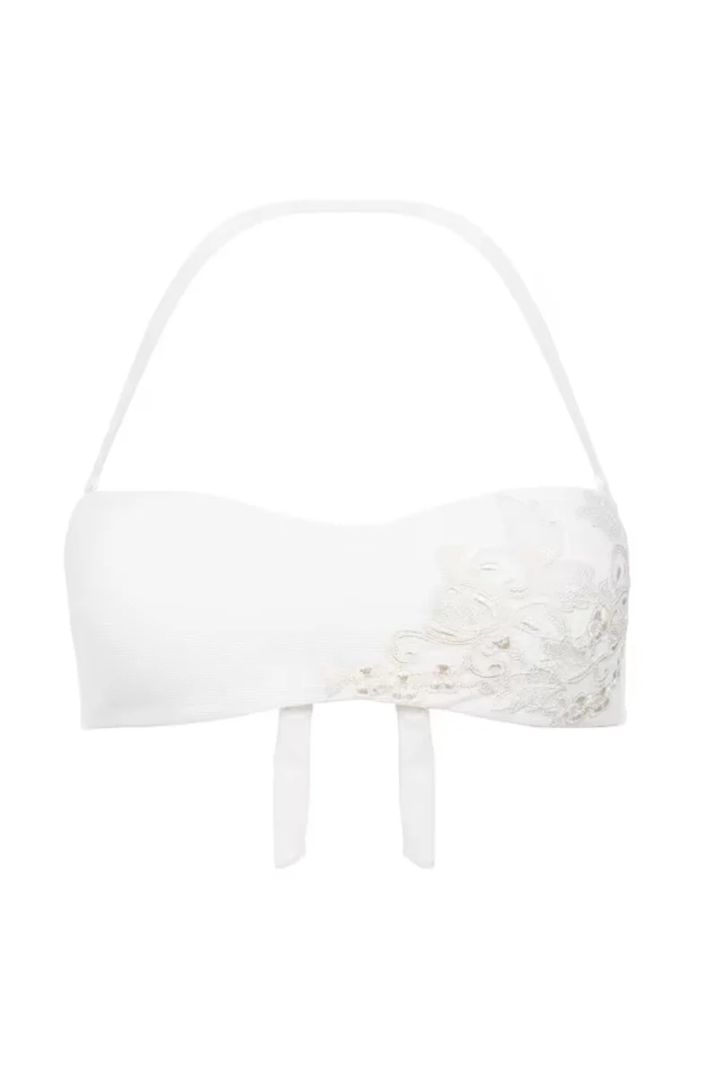 La Perla Embroidered Padded Swimsuit