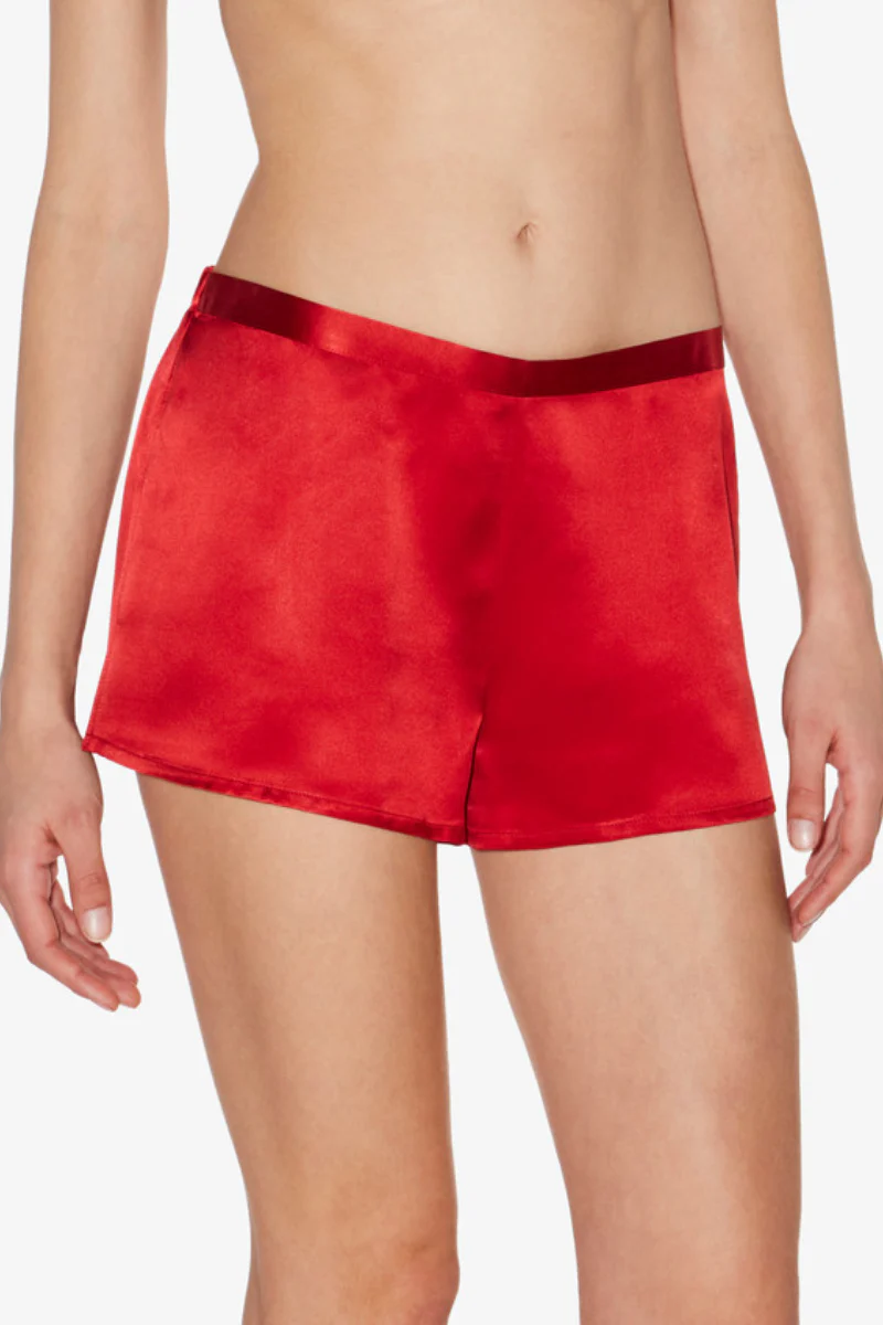 La Perla Garnet Silk Sleep Shorts - Image 2