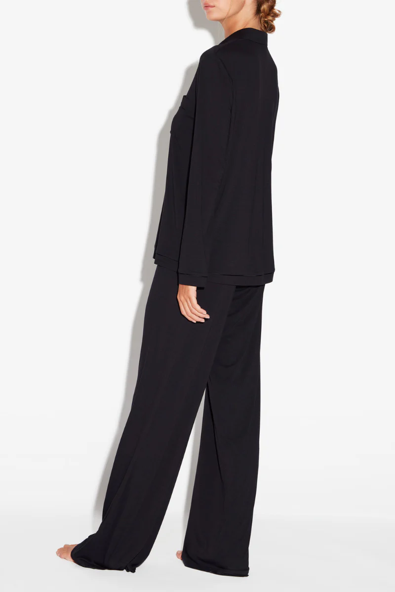 La Perla Midnight Botanica Pyjamas in Onyx - Image 3