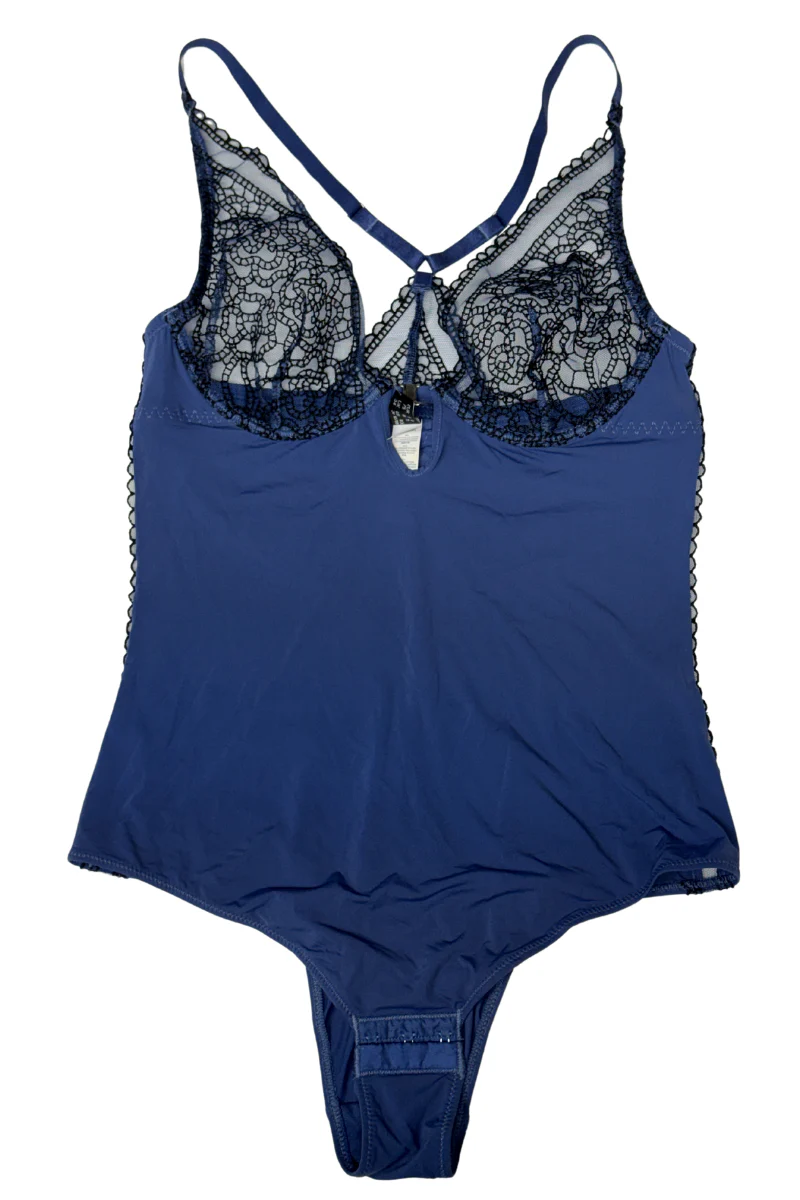 La Perla Navy Lace Bodysuit