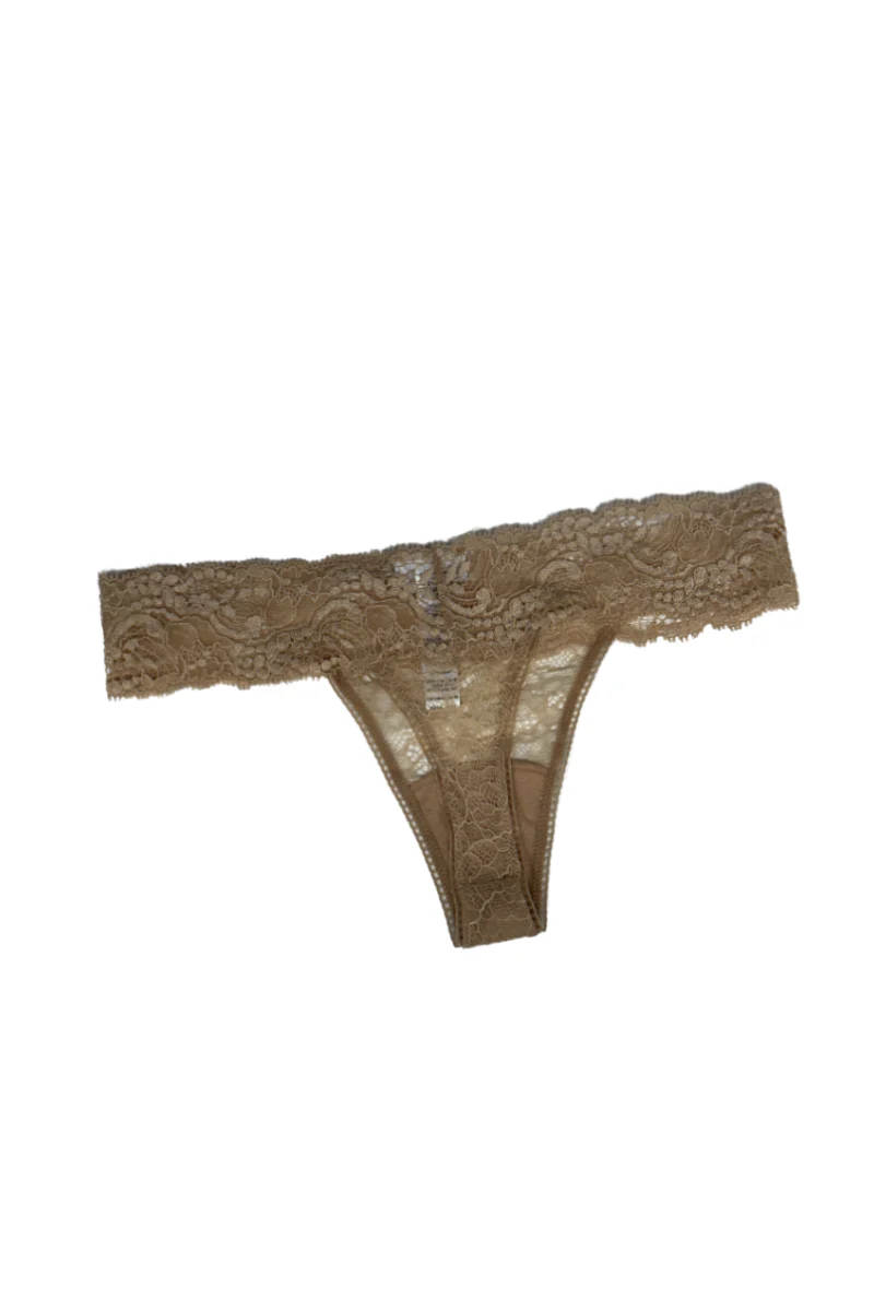 La Perla Nude Nylon Briefs with Elastic Waist