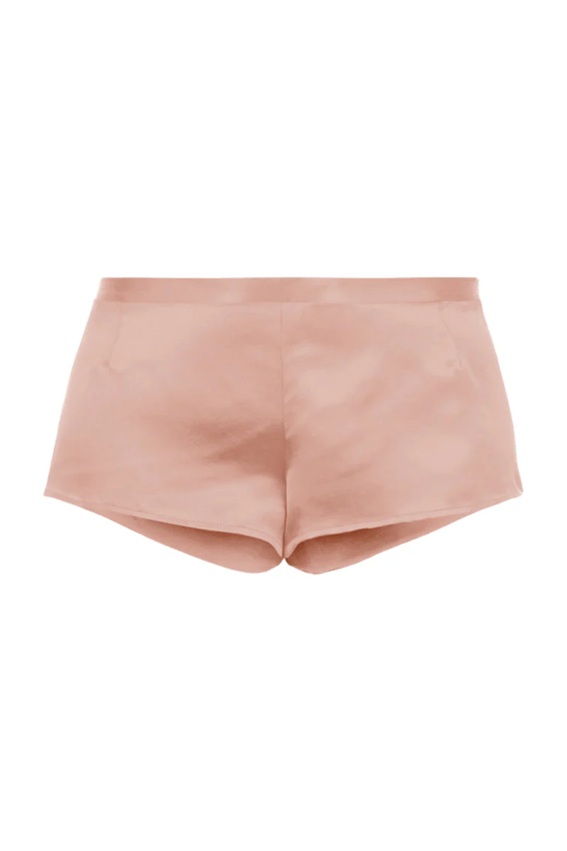 La Perla Powder Pink Silk Sleep Shorts