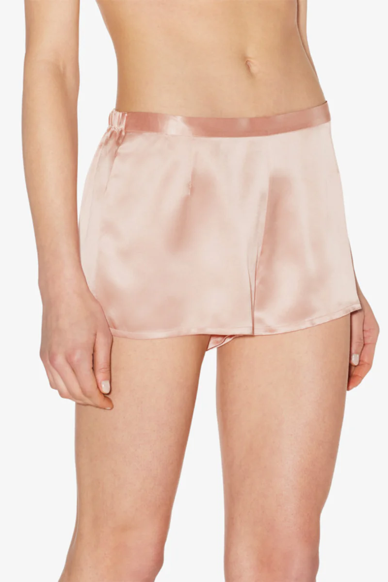La Perla Powder Pink Silk Sleep Shorts - Image 2