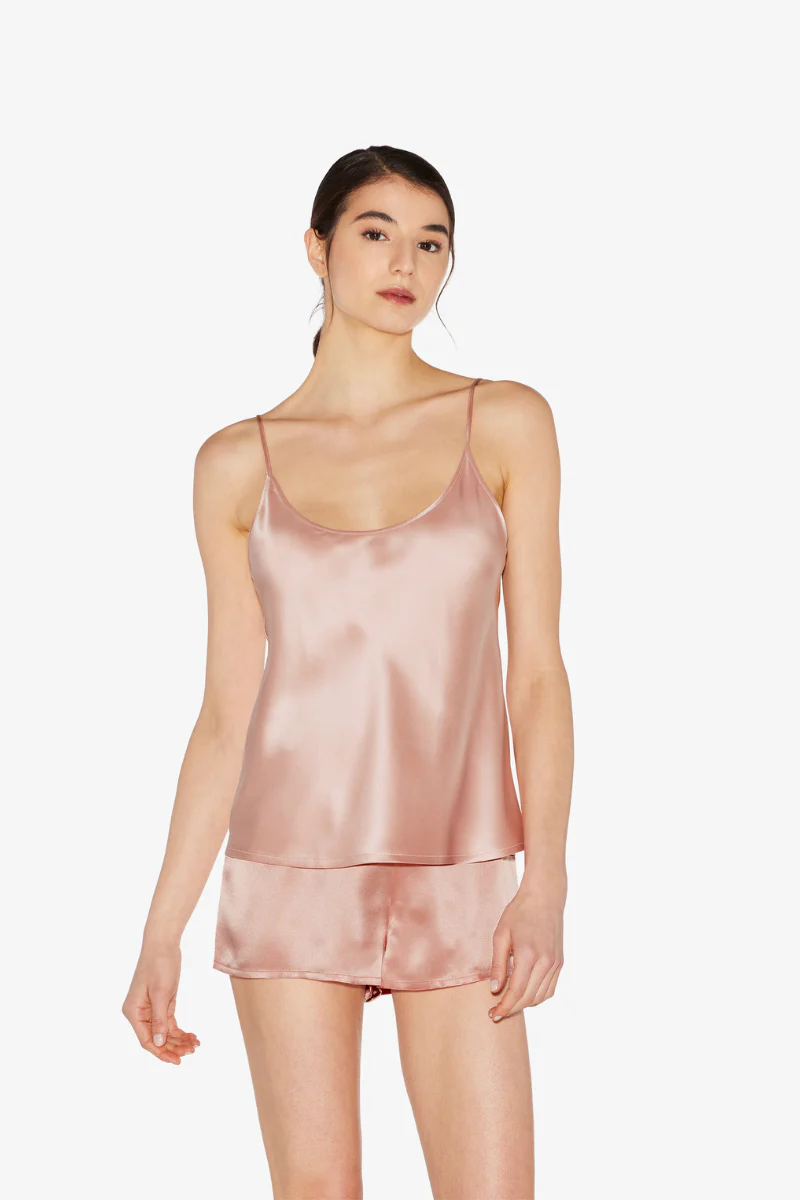 La Perla Silk Camisole In Powder pink - Image 2