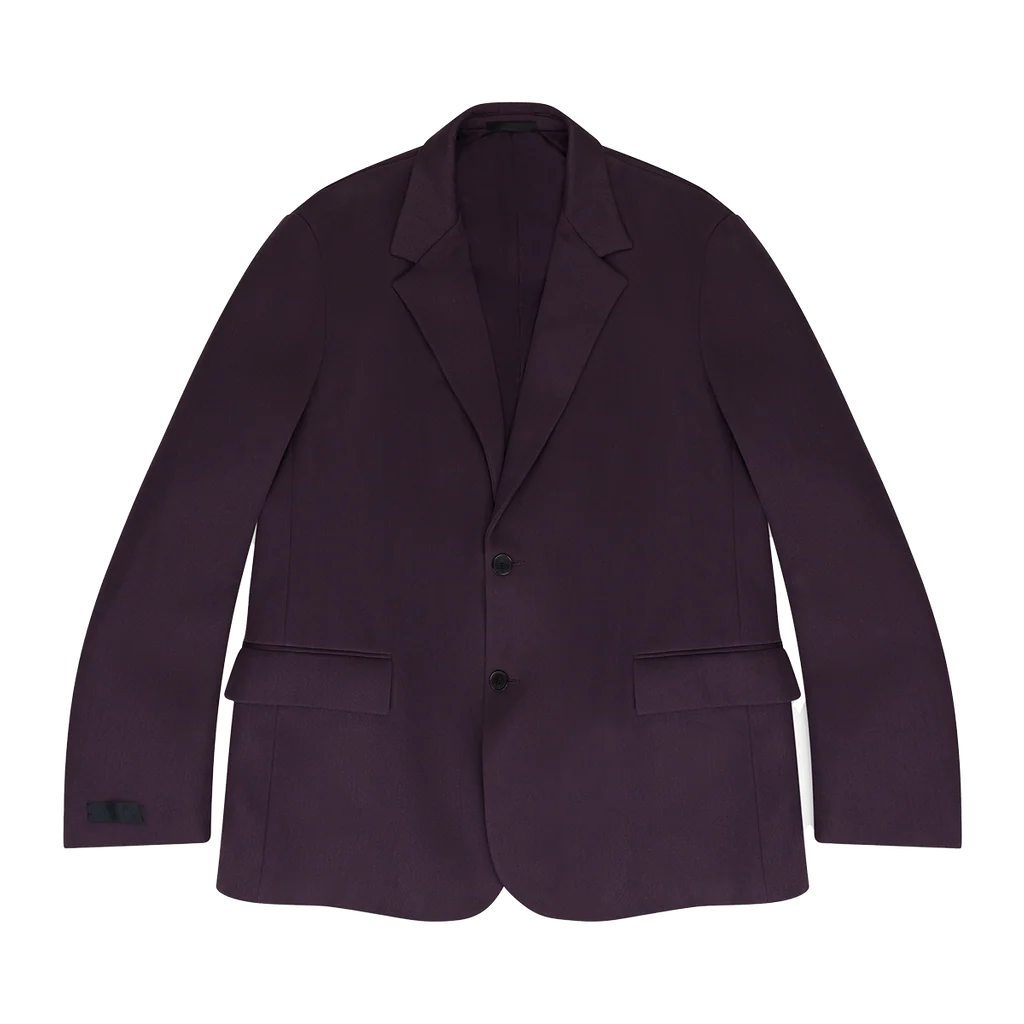 LANVIN MEN'S CASSIS WOOL SINGLE-BREASTED JACKET