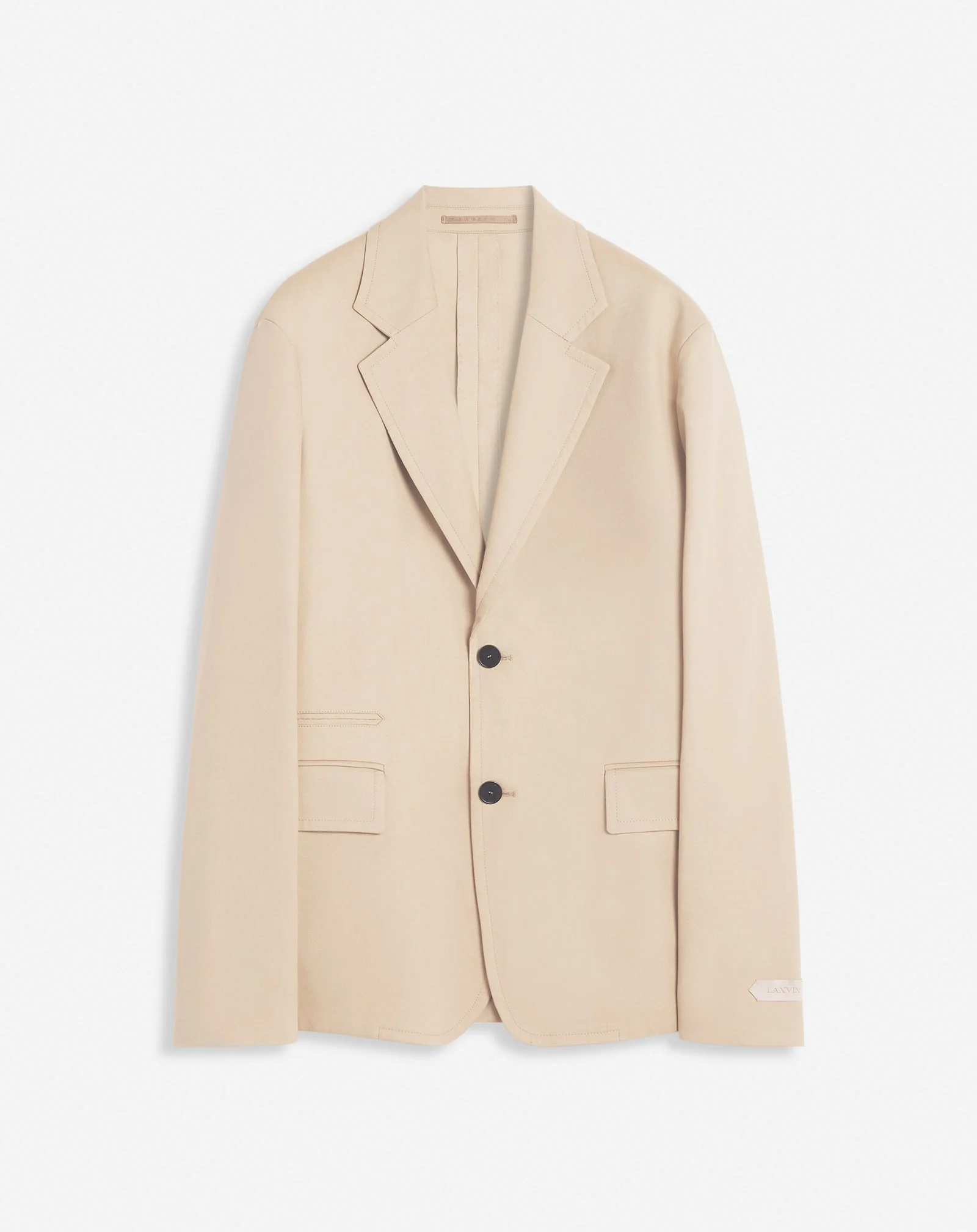 LANVIN MEN'S SABLE DECONSTRUCTED SINGLE-BREASTED JACKET