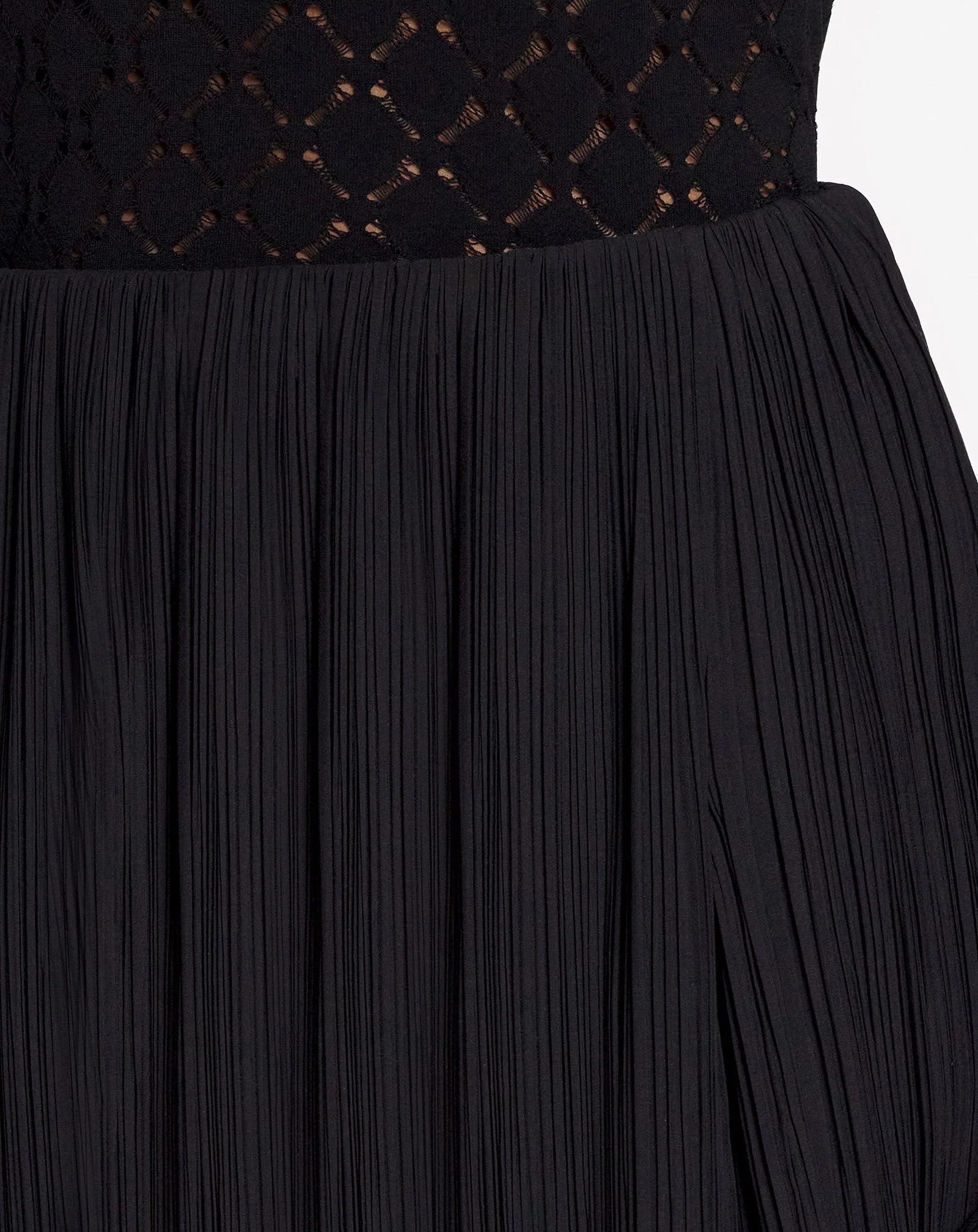 LANVIN WOMEN'S BLACK PLEATED SHORTS - Image 5