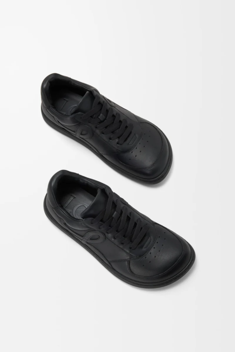 LOEWE Jambo Leather Sneakers Black - Image 2