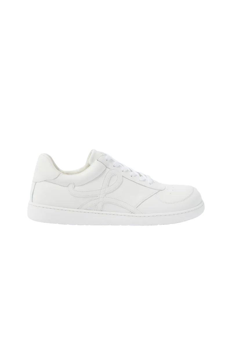 LOEWE Jambo Leather Sneakers White