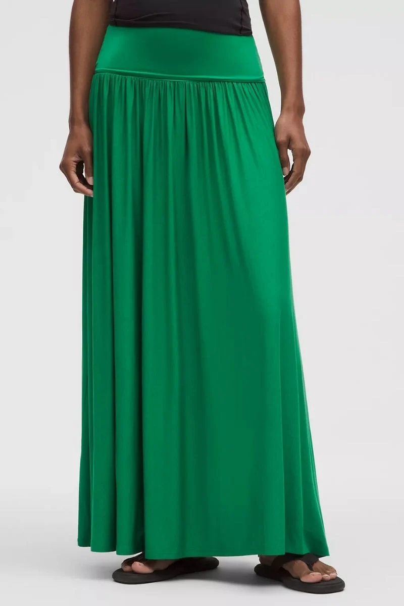 Lululemon 2-in-1 Maxi Dress-Raceway Green