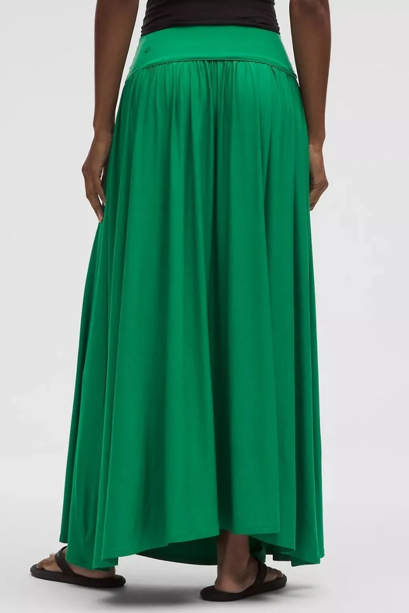 Lululemon 2-in-1 Maxi Dress-Raceway Green - Image 3
