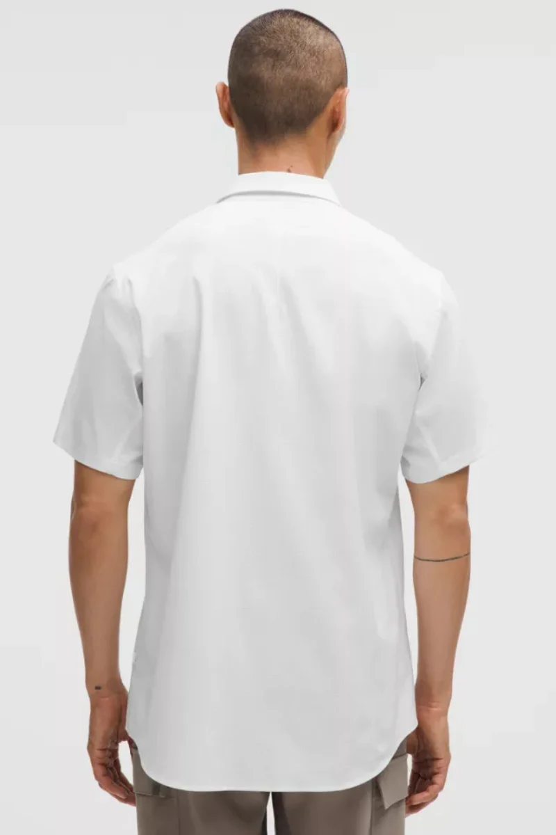 Lululemon Airing Easy Short Sleeve Shirt Bright White - Image 3