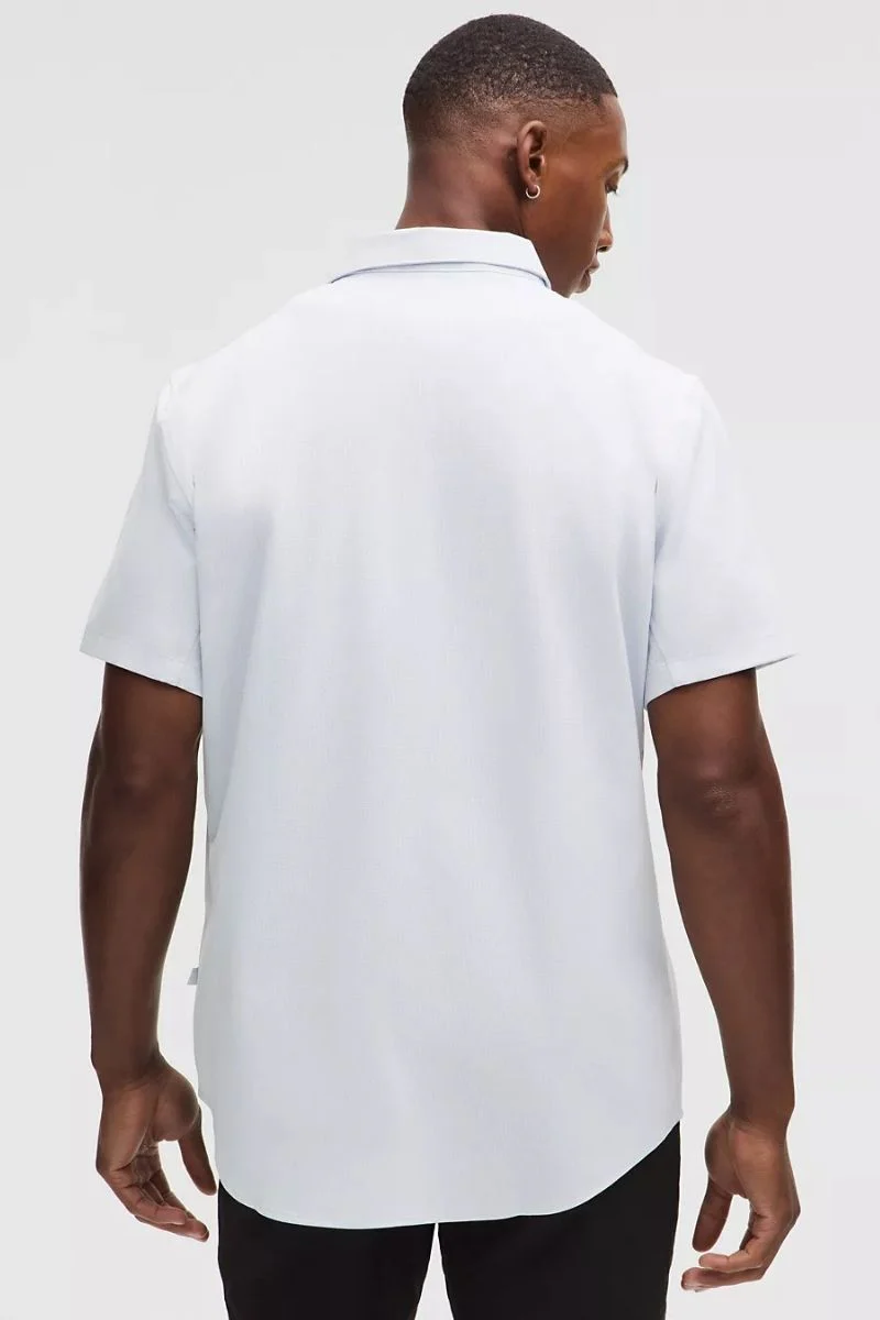 Lululemon Airing Easy Short-Sleeve Shirt - Starch Blue - Image 2