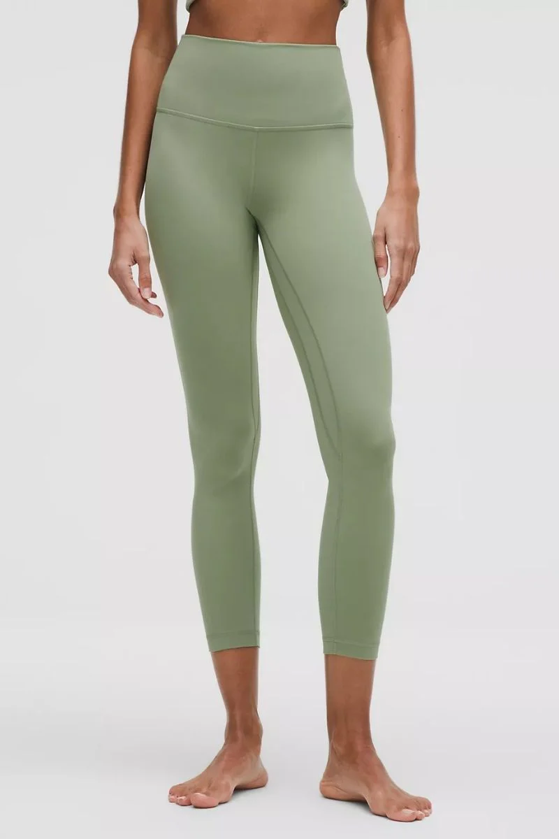 Lululemon AlignÂȘ High-Rise Pant 25"-Desert Green