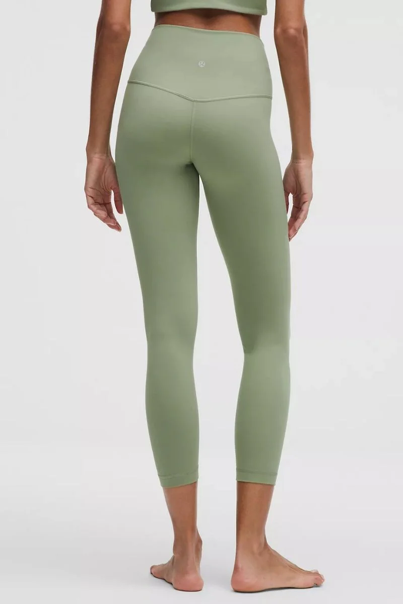 Lululemon AlignÂȘ High-Rise Pant 25"-Desert Green - Image 2