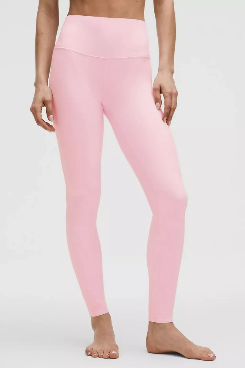 Lululemon Alignª High-Rise Pant 28" In Pink Organza