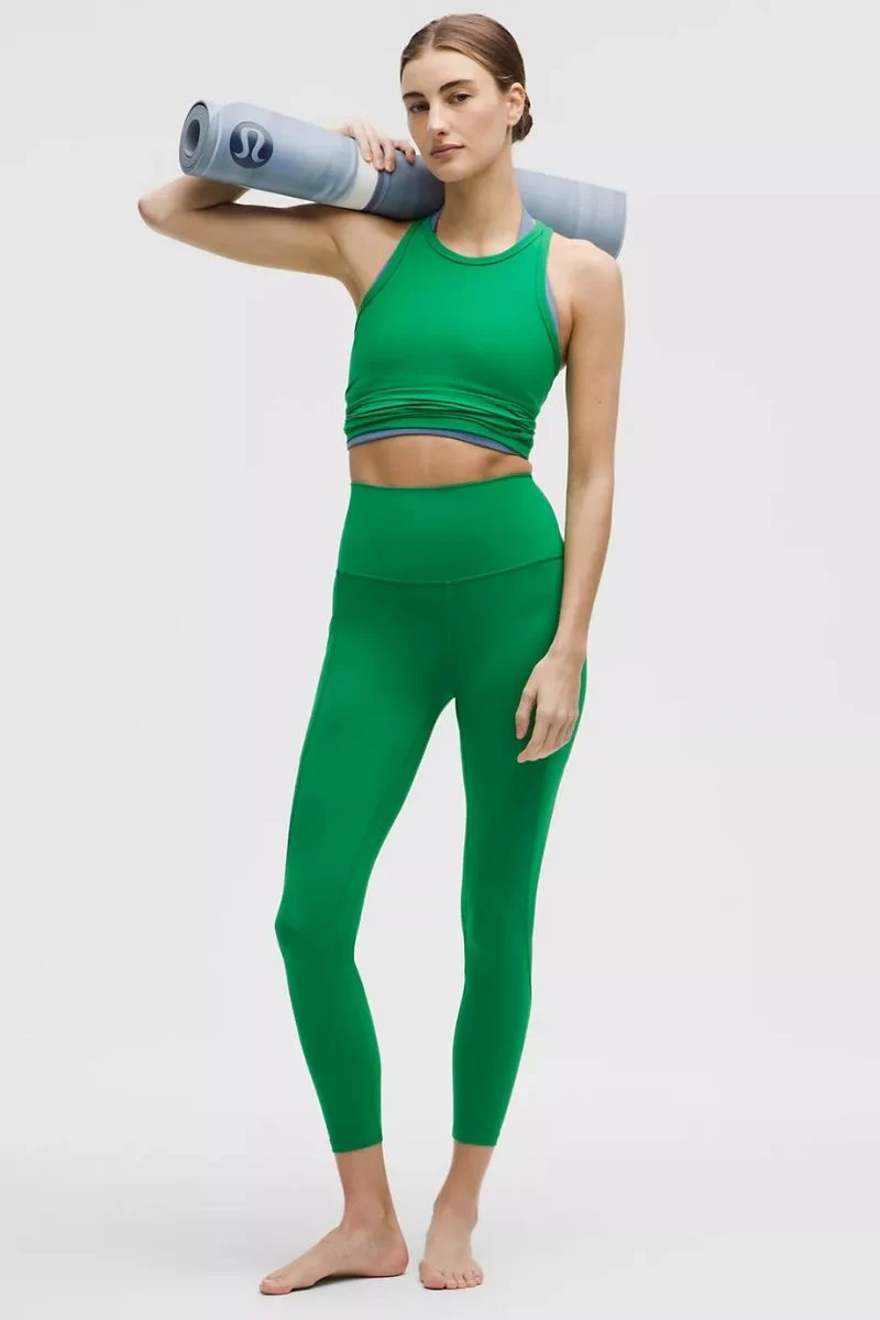 Lululemon AlignÂȘ High-Rise Pant with Pockets 25"-Raceway Green