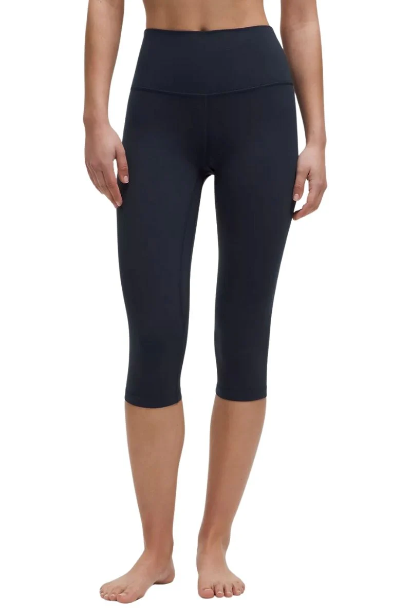Lululemon Align™ High-Rise Crop 17" In True Navy