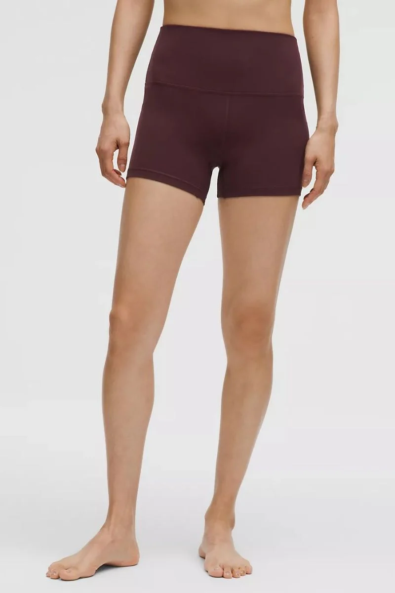 lululemon Align™ High-Rise Short 4" _ Goodnight Plum