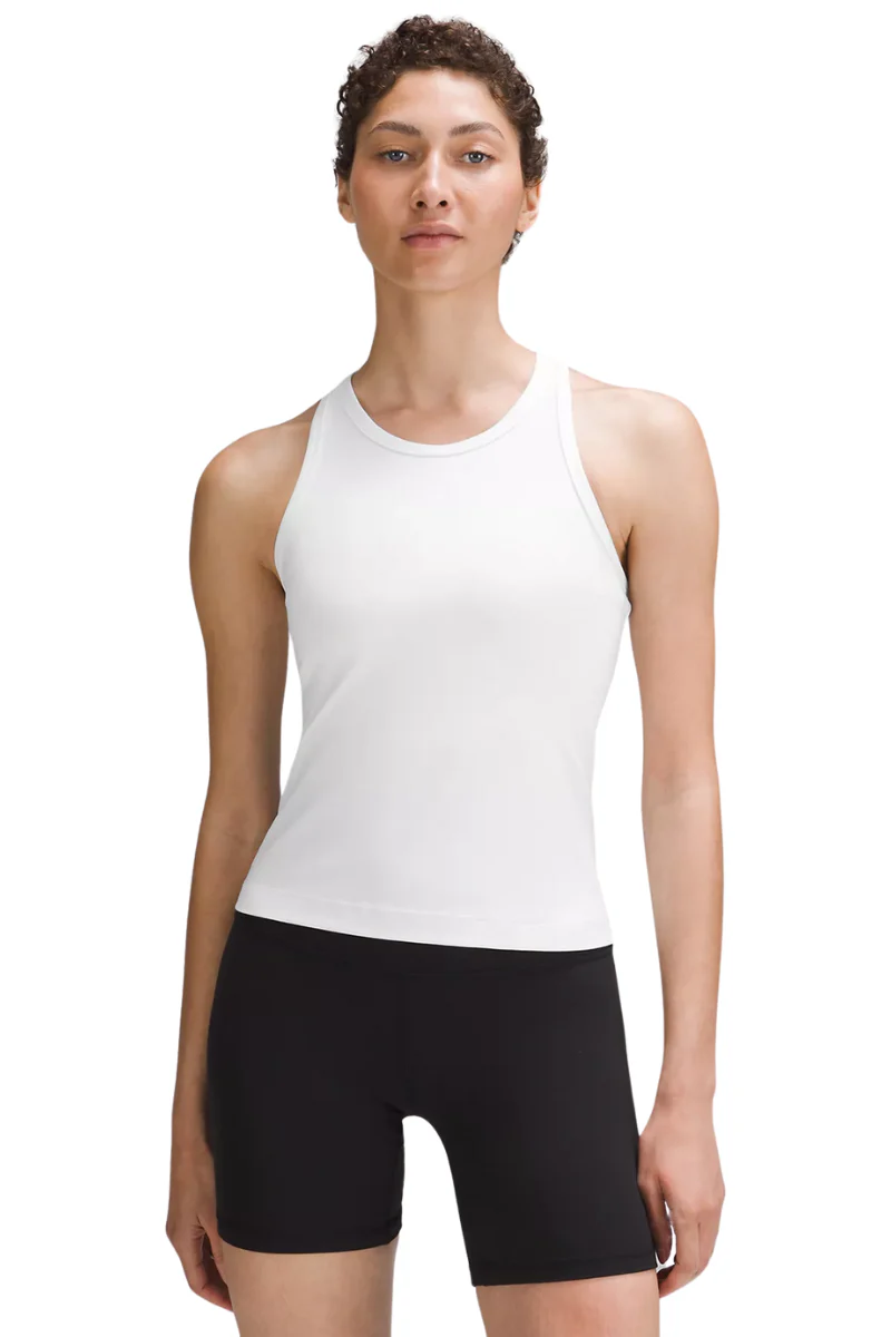 Lululemon Align™ Waist-Length Racerback In White
