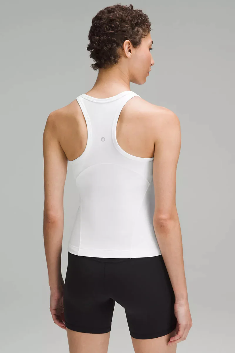Lululemon Align™ Waist-Length Racerback In White - Image 2