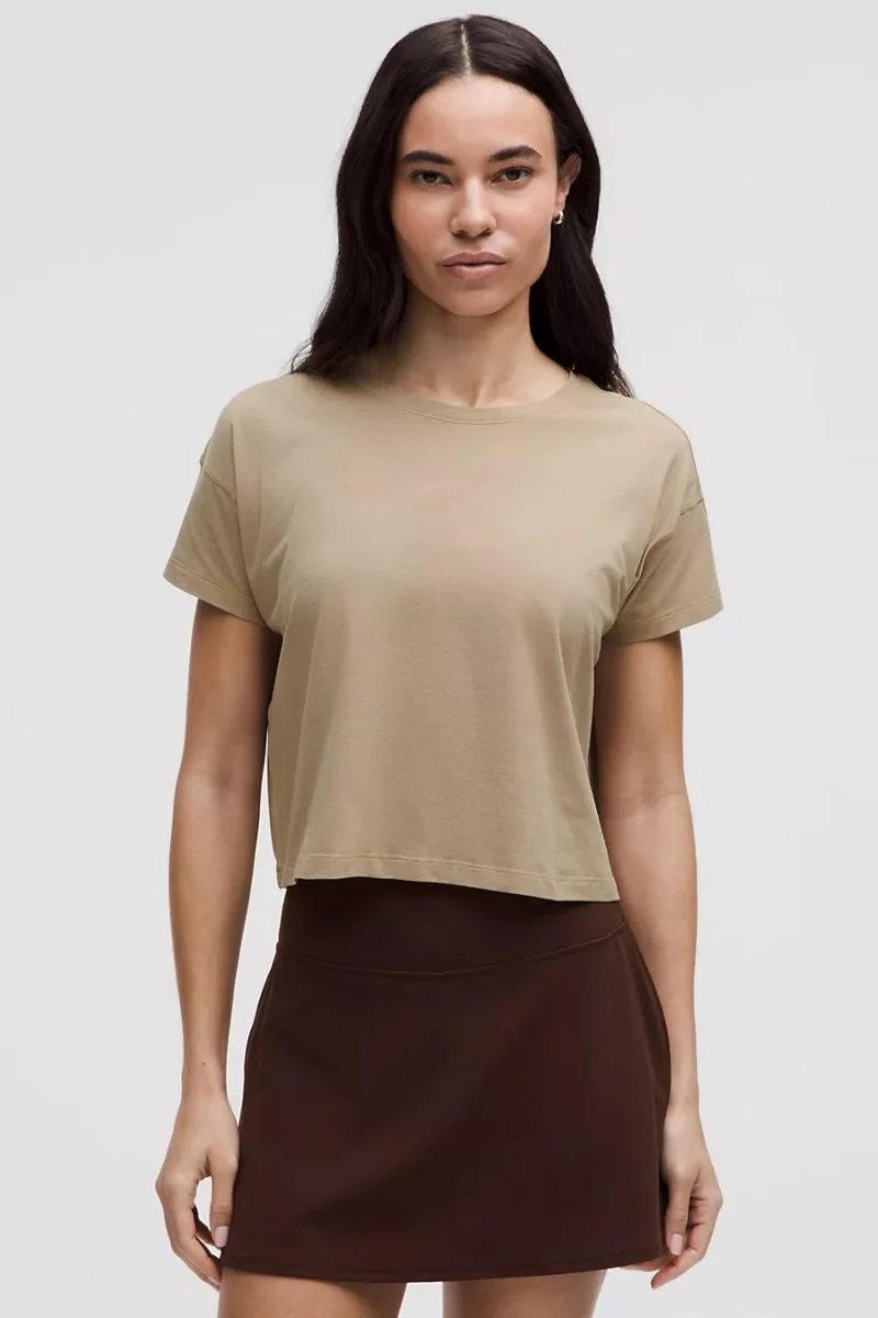 Lululemon Cates Tee -Sheer Oak