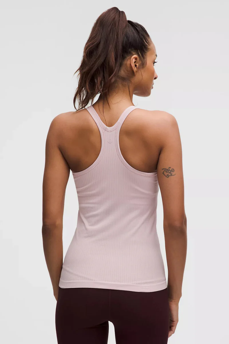 Lululemon Ebb to Street Tank In Pink Haze - Image 2