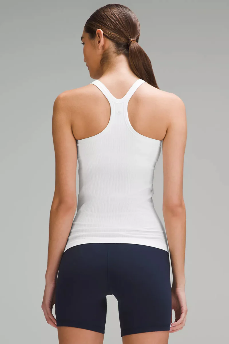 Lululemon Ebb to Street Tank In White - Image 2